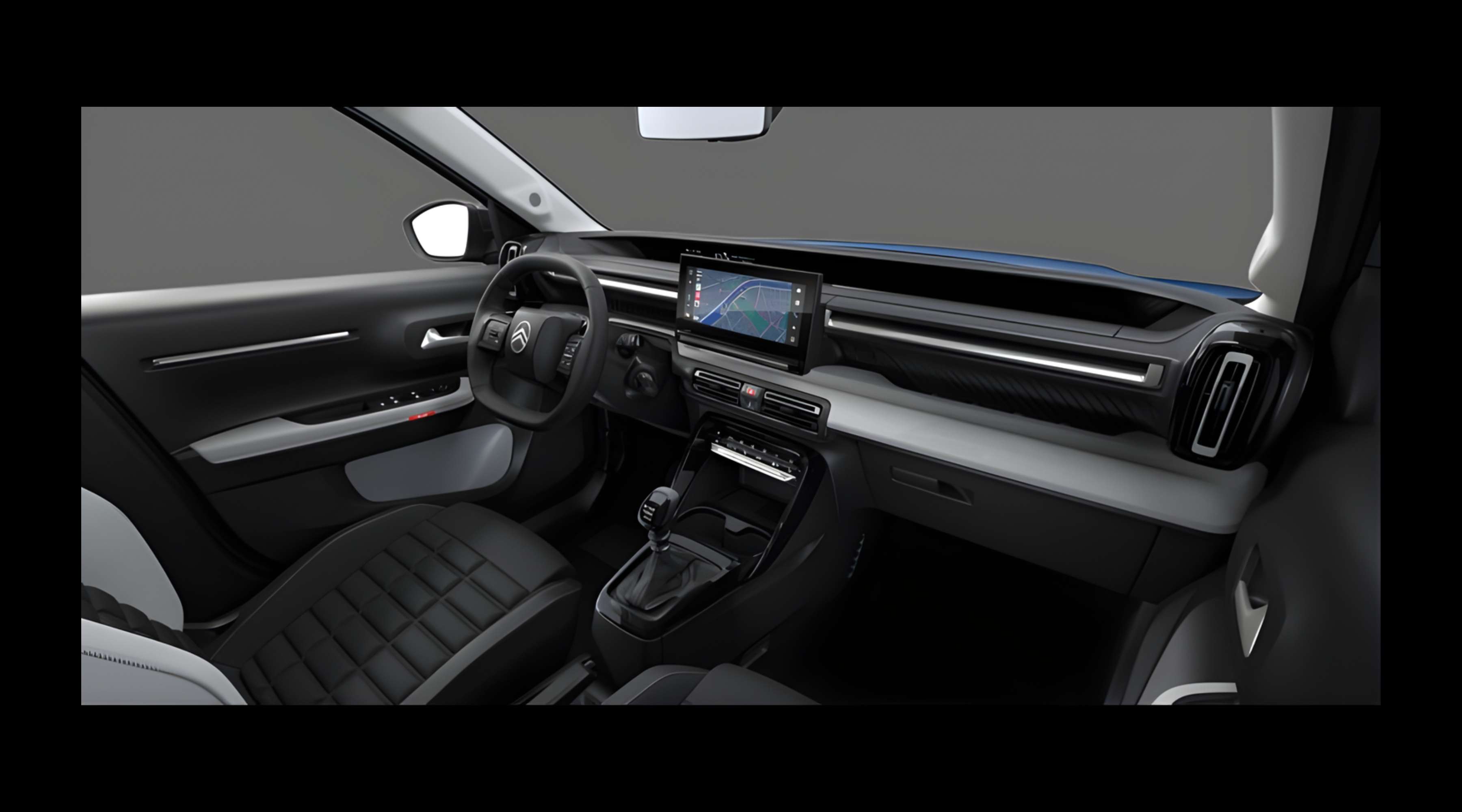 Vordersitze eines Citroën C3