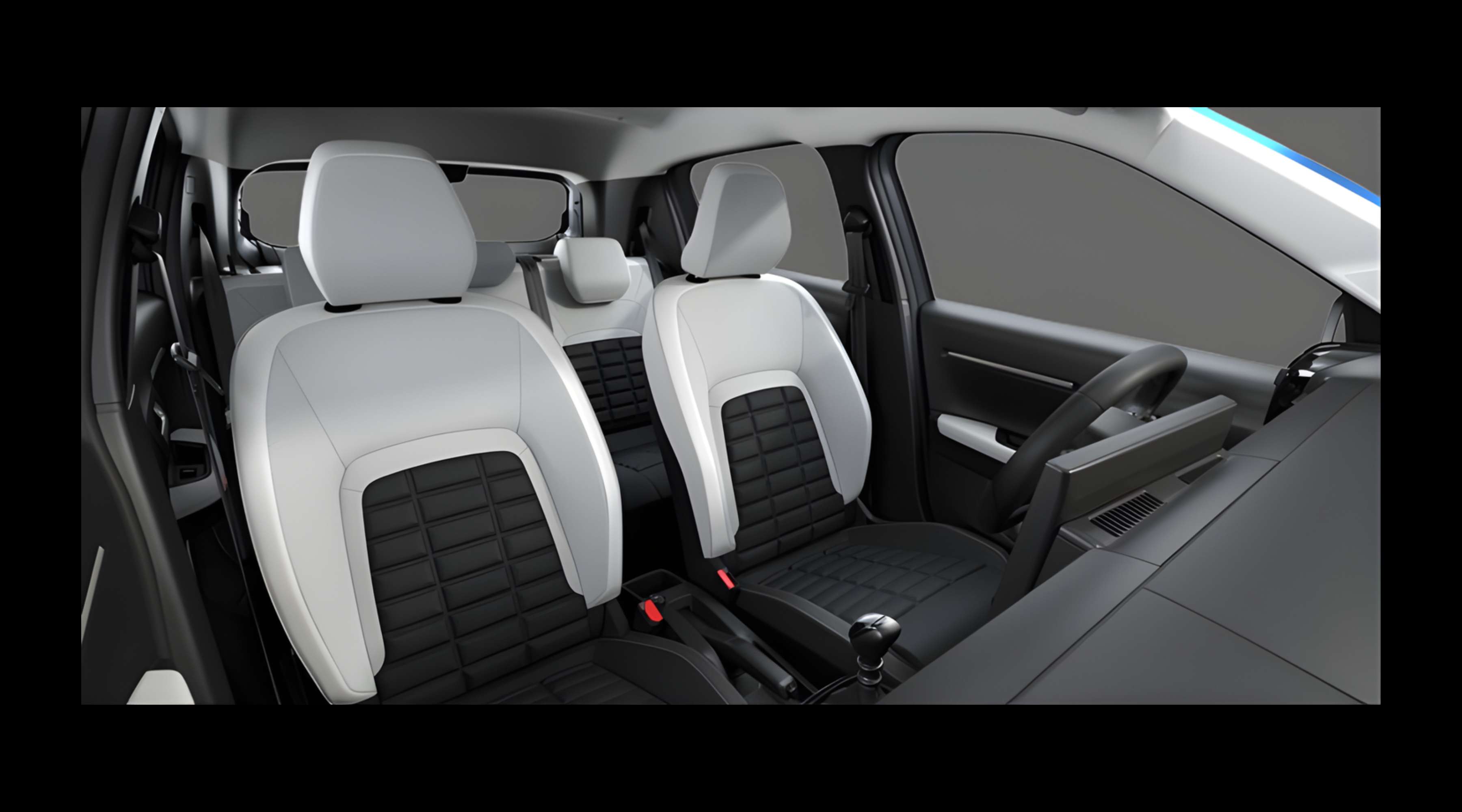 Rücksitzbank eines Citroën C3