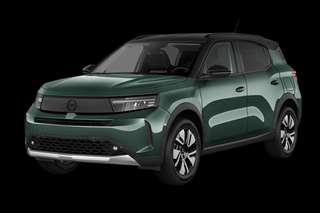 Schräge Frontansicht auf einen Opel Frontera GS, freigestellt