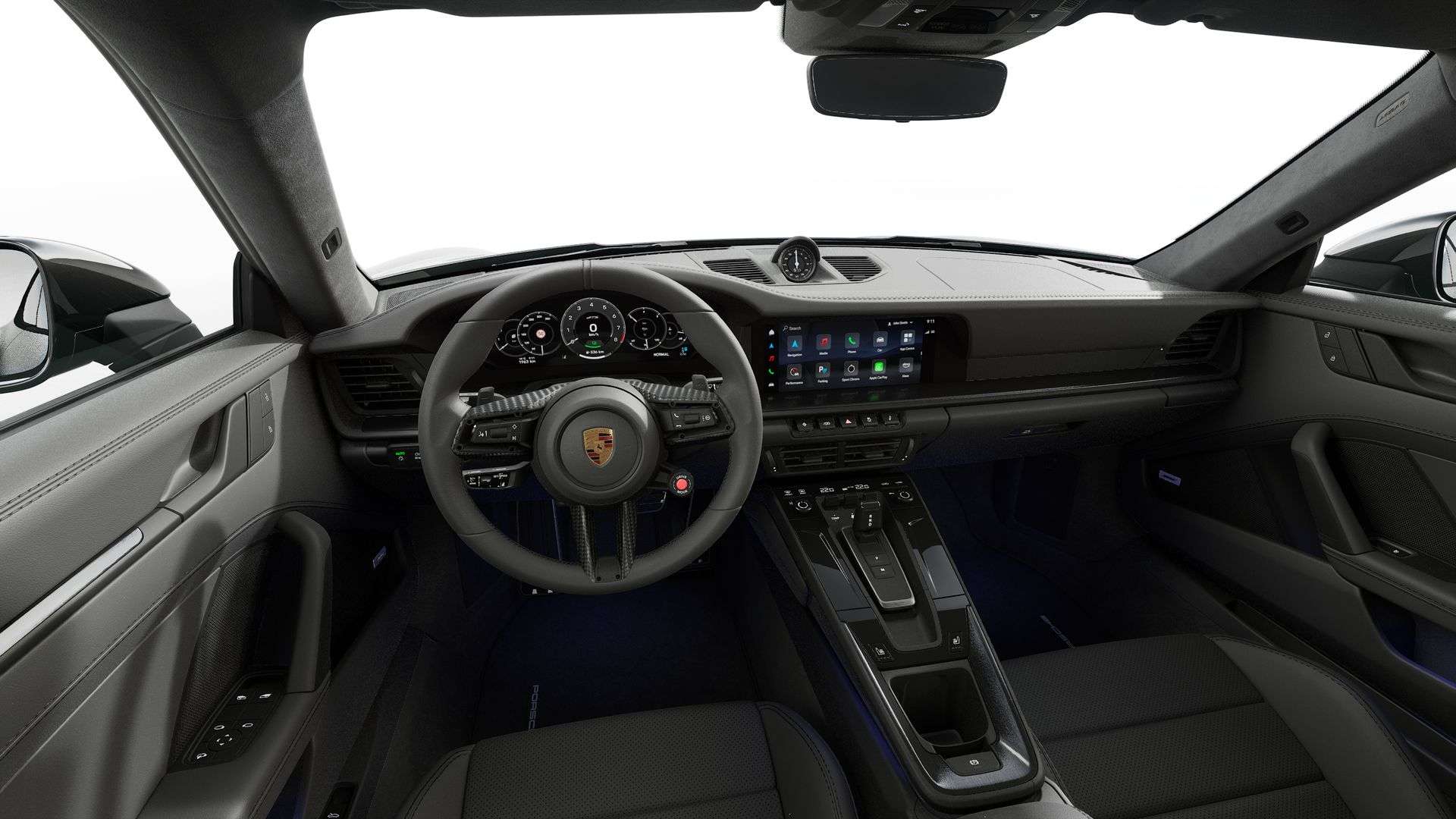 Armaturenbrett eines Porsche 911