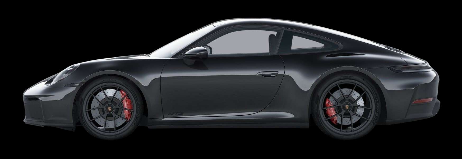 Seitenansicht eines Porsche 911