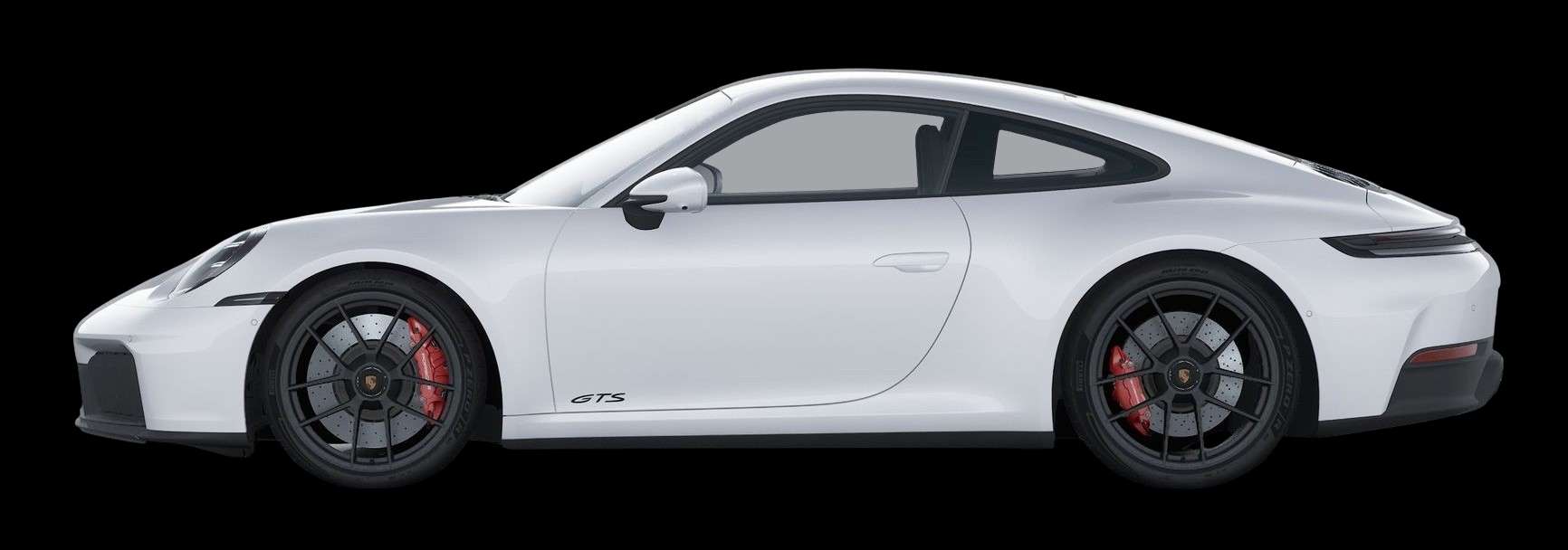 Seitenansicht eines Porsche 911