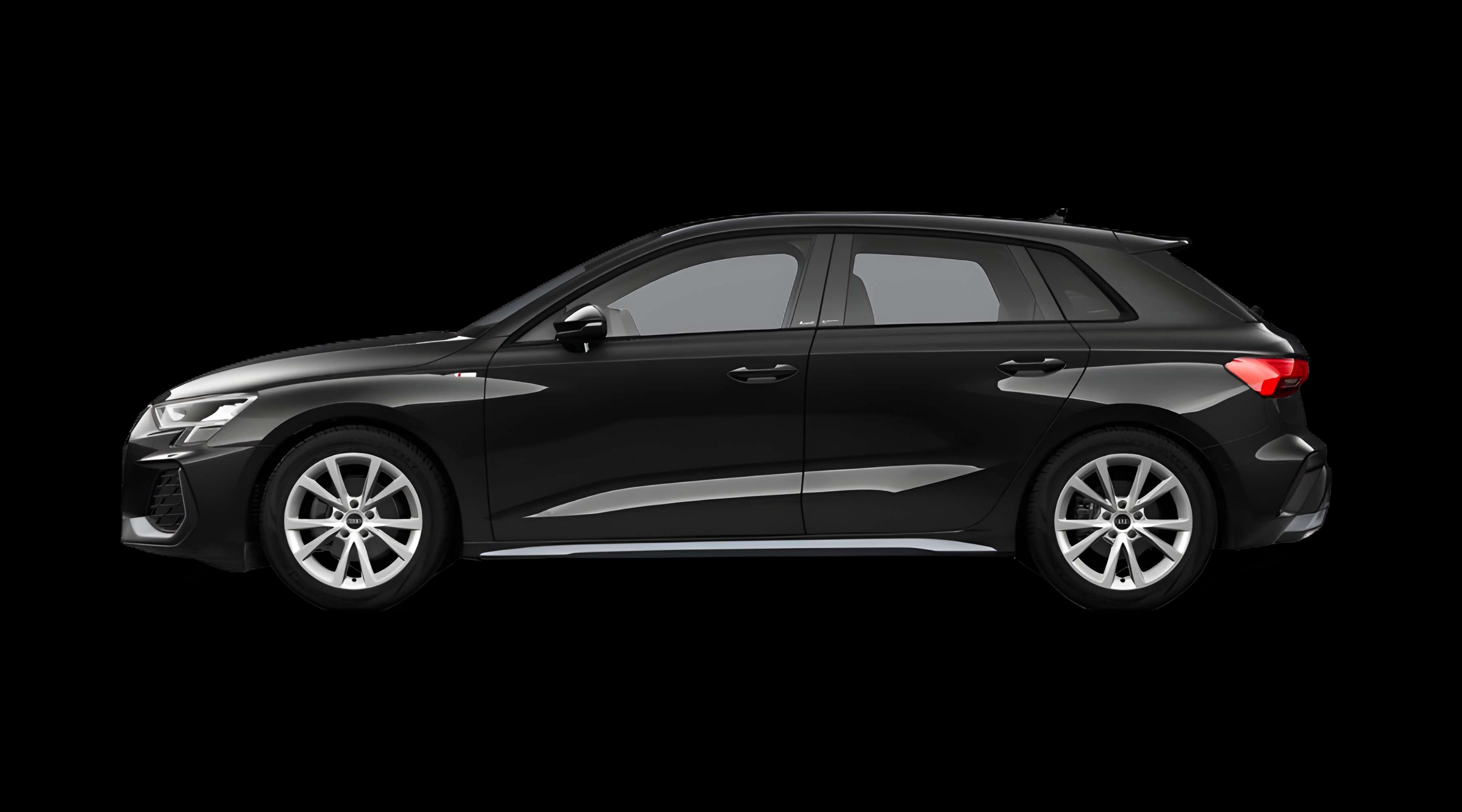 Seitenansicht eines Audi A3
