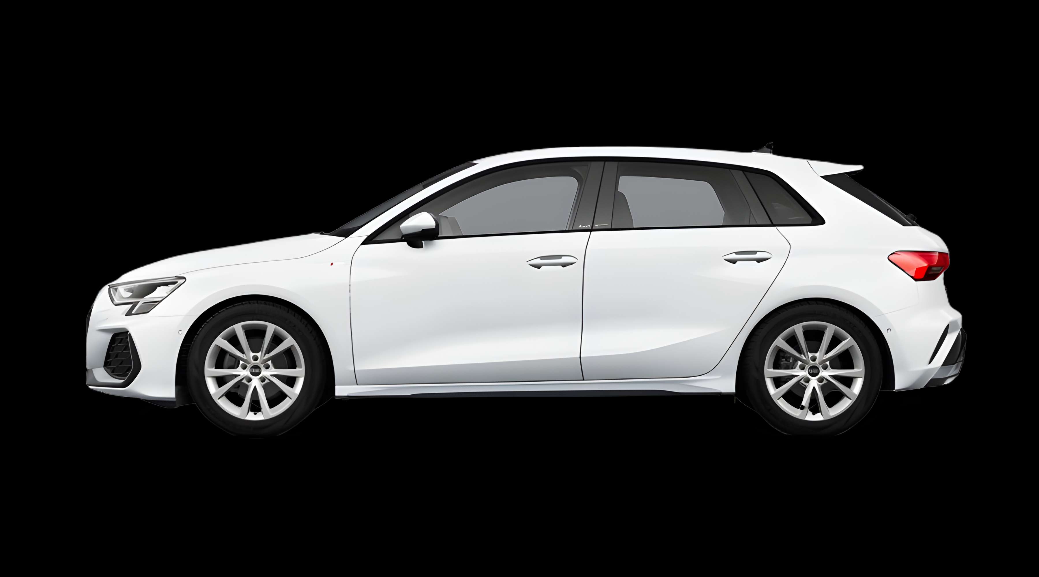 Seitenansicht eines Audi A3