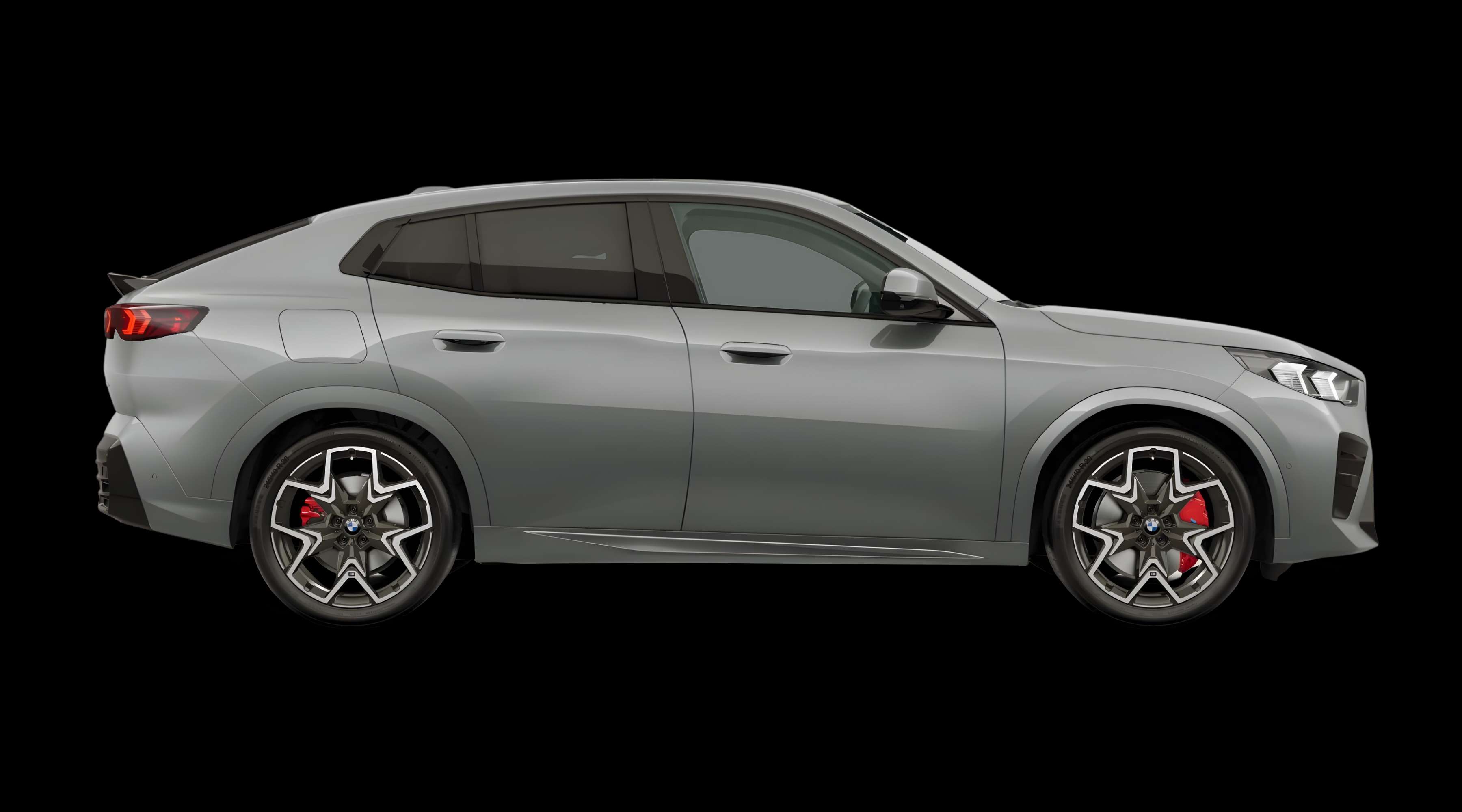 Seitenansicht eines BMW ix2