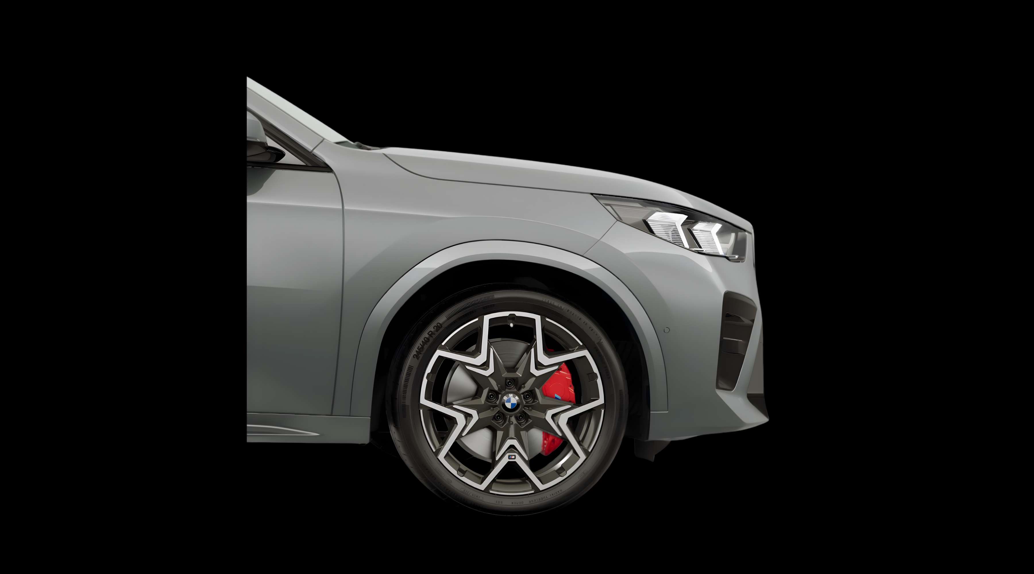 Radkappe oder Felge eines BMW ix2