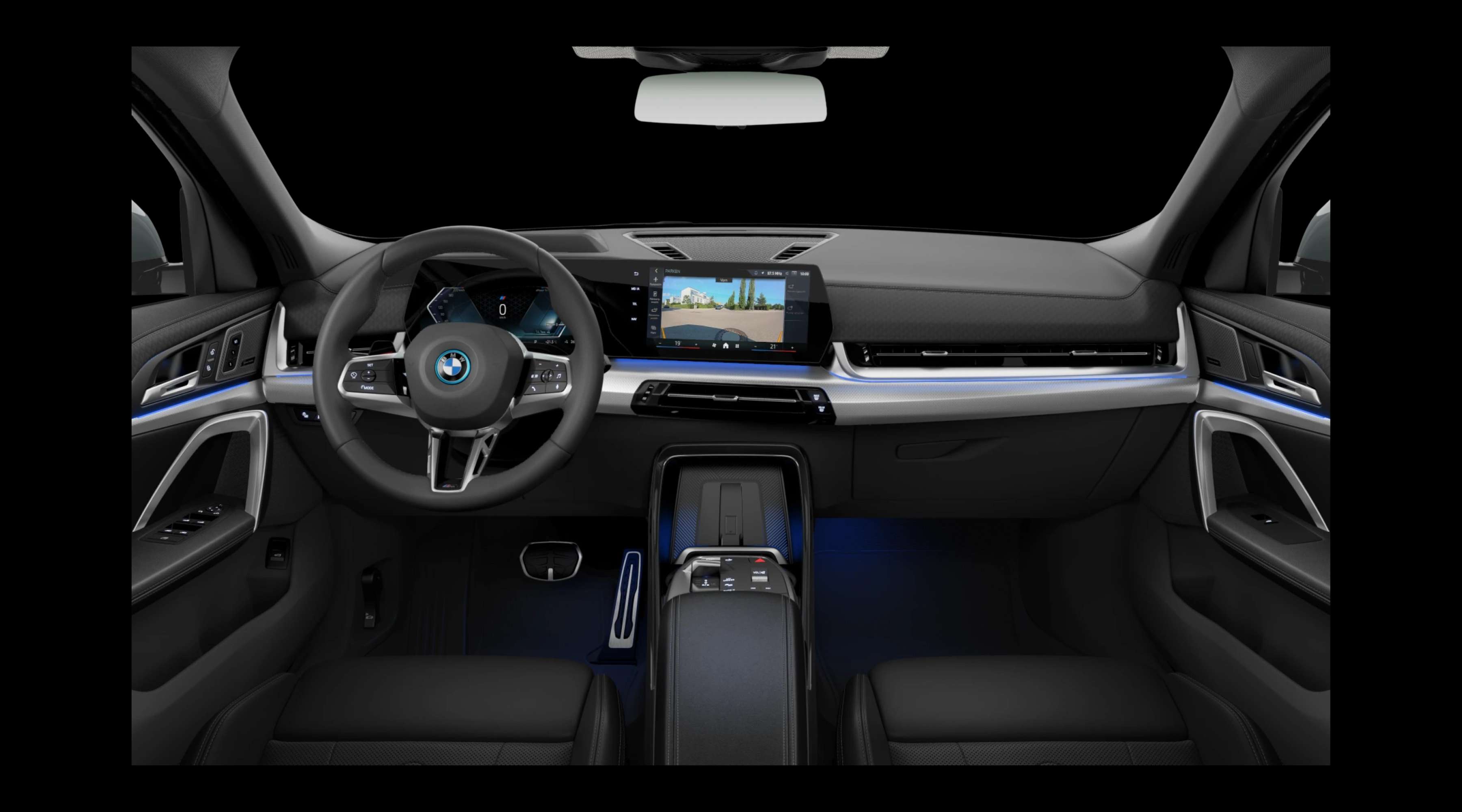 Armaturenbrett eines BMW ix2