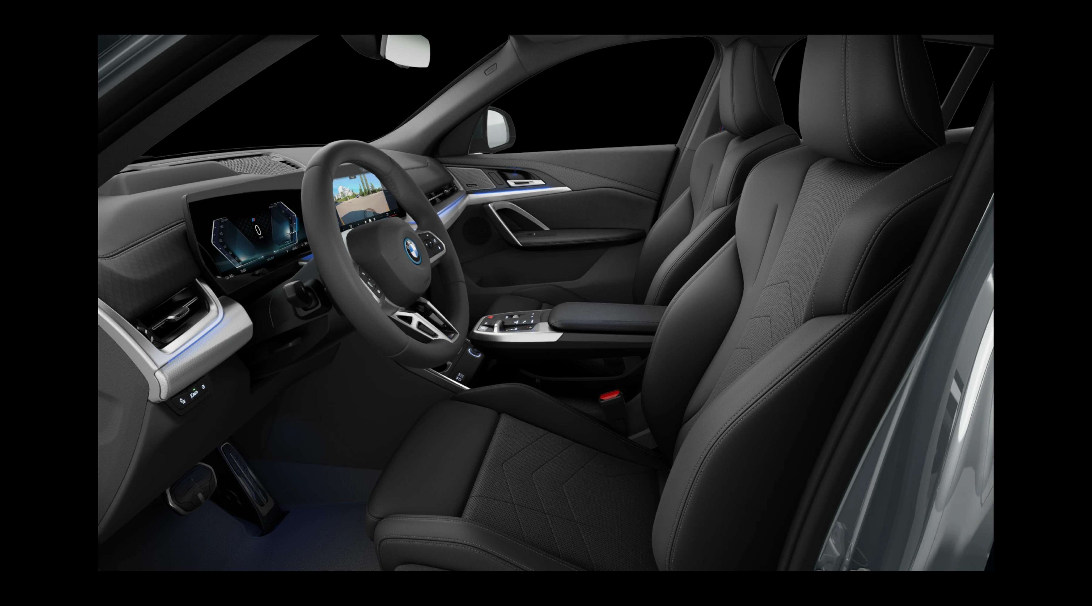 Vordersitze eines BMW ix2