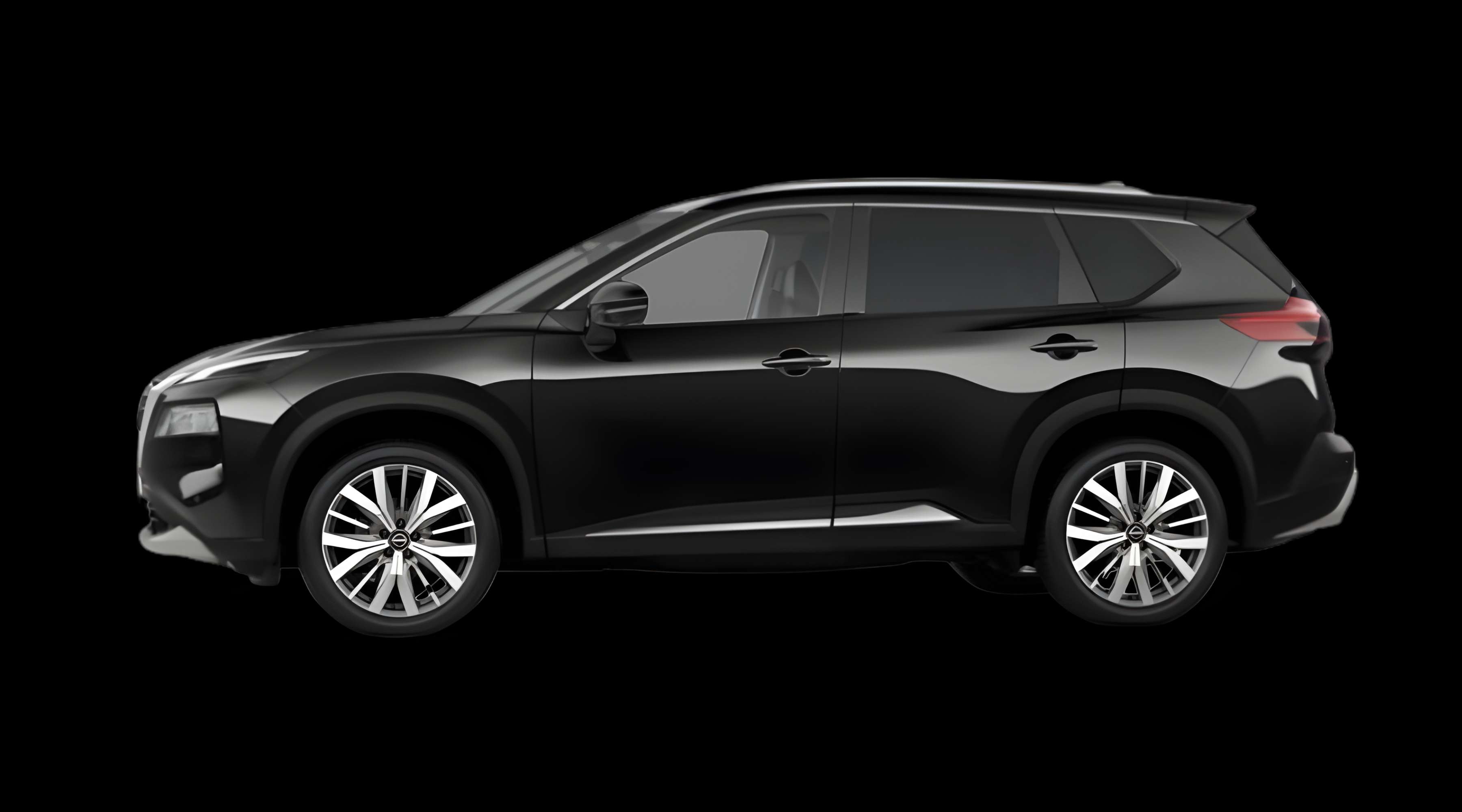 Seitenansicht eines Nissan X-TRAIL