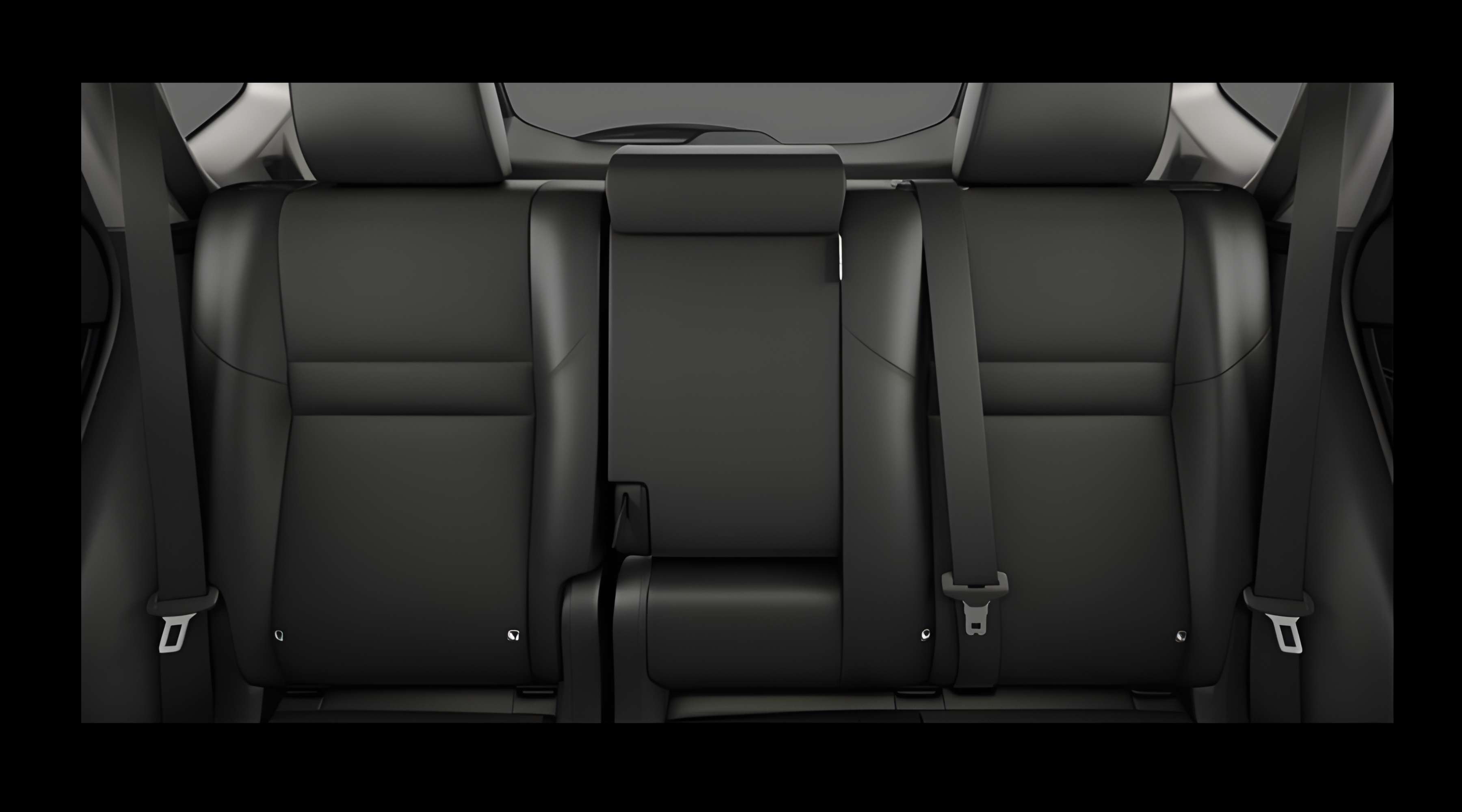 Rücksitzbank eines Nissan X-TRAIL