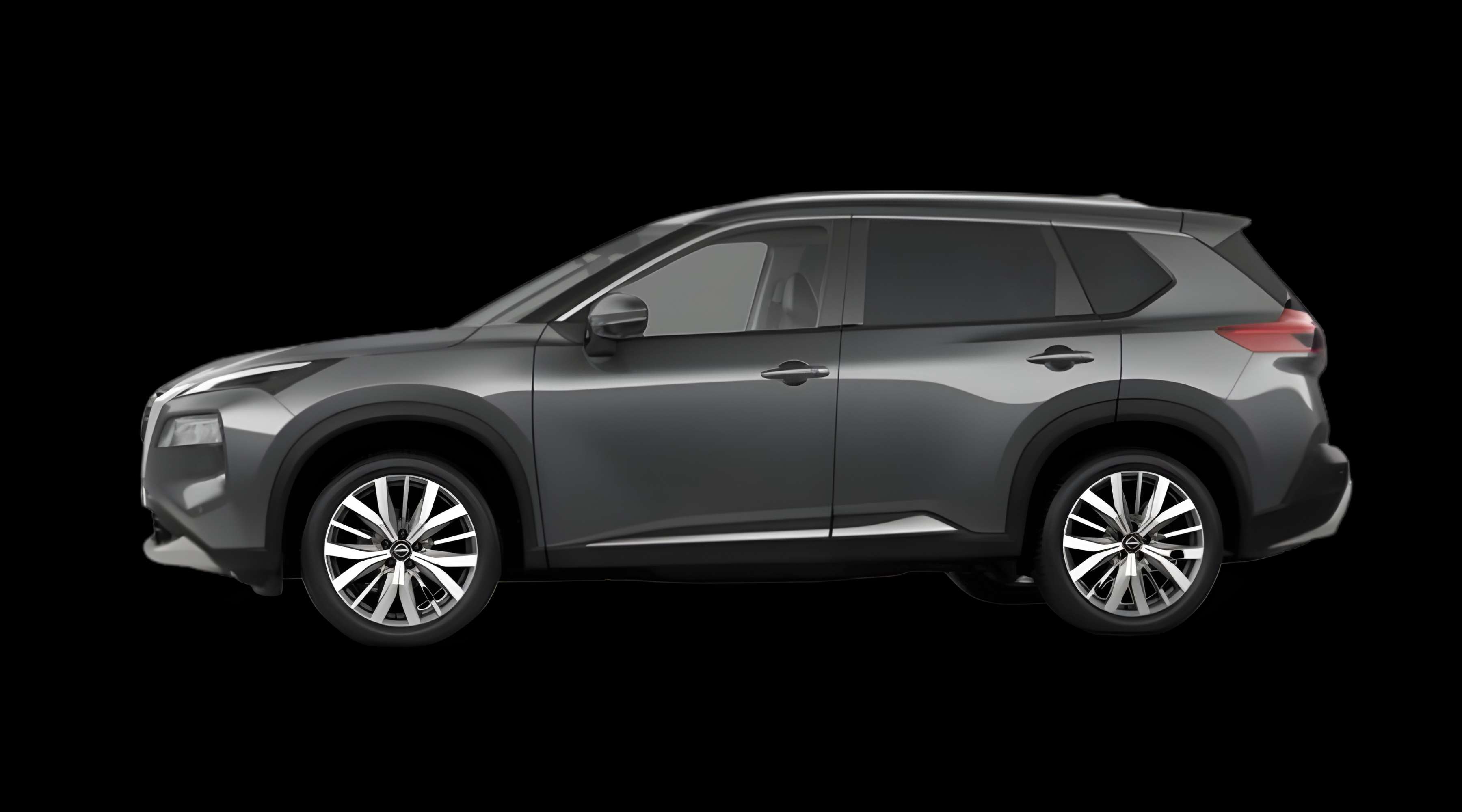 Seitenansicht eines Nissan X-TRAIL