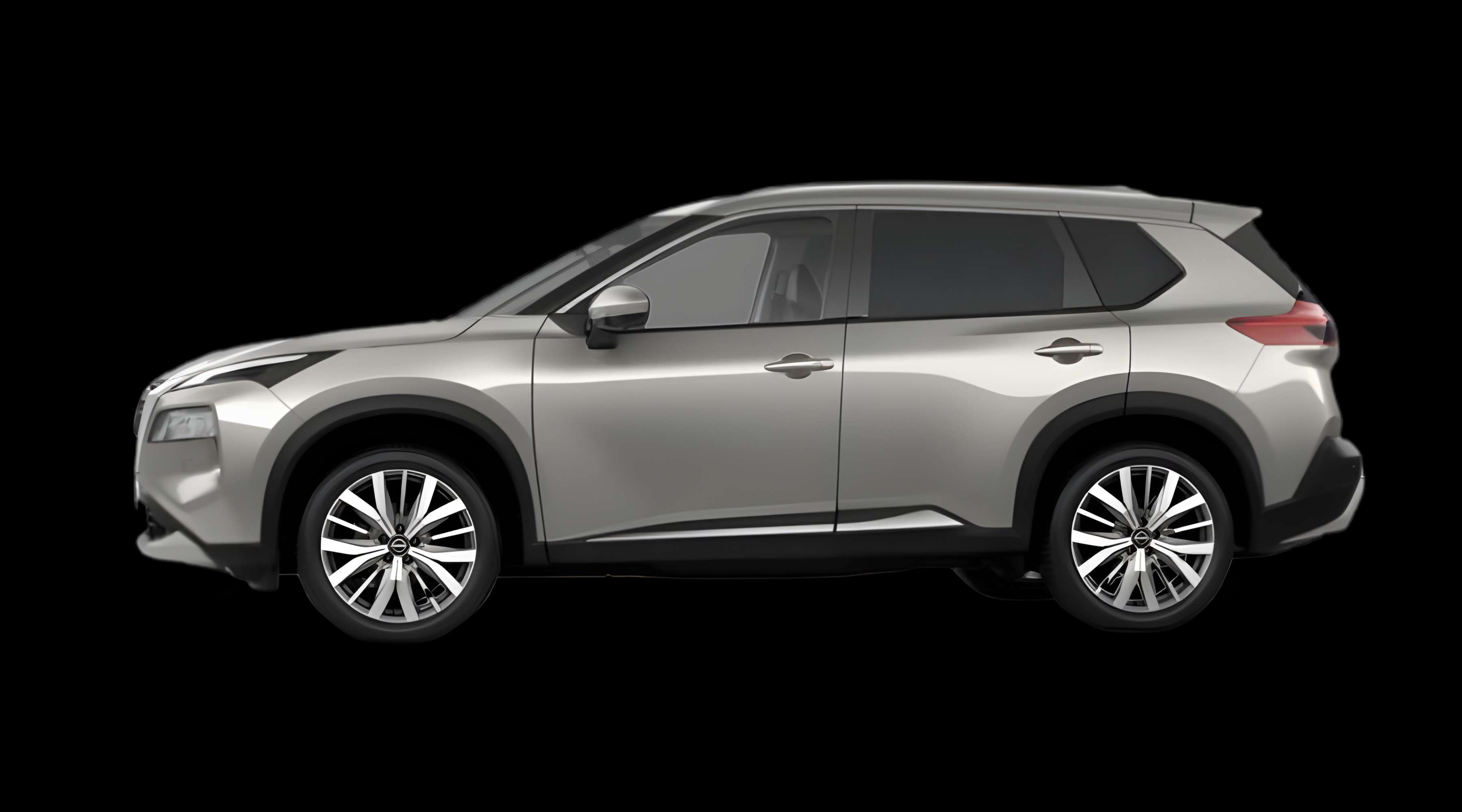 Seitenansicht eines Nissan X-TRAIL