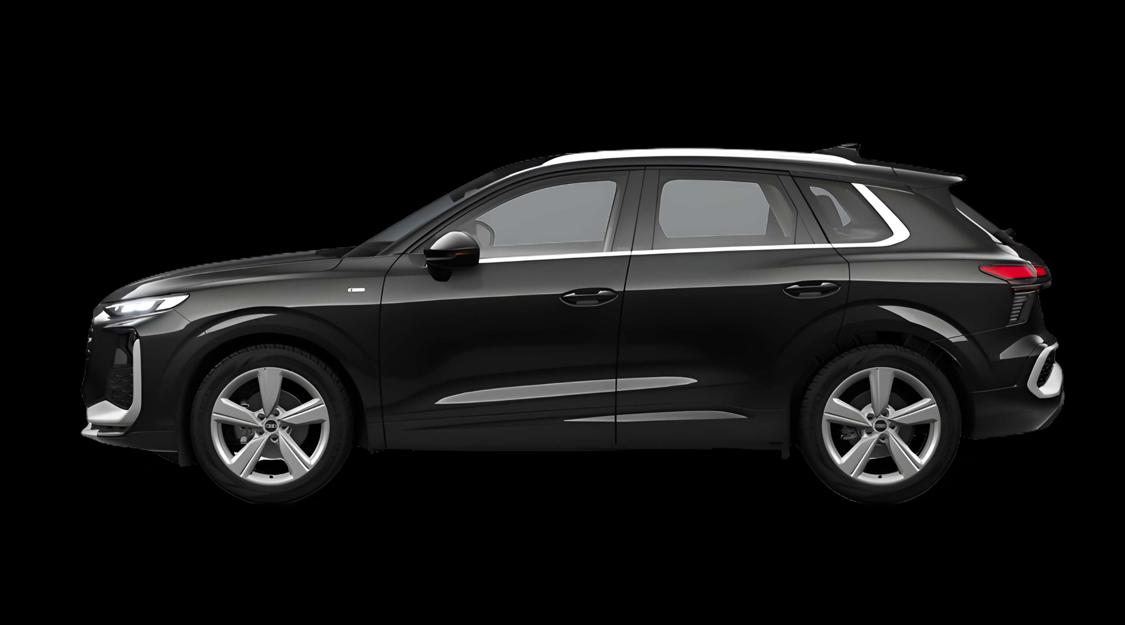 Seitenansicht eines Audi Q3