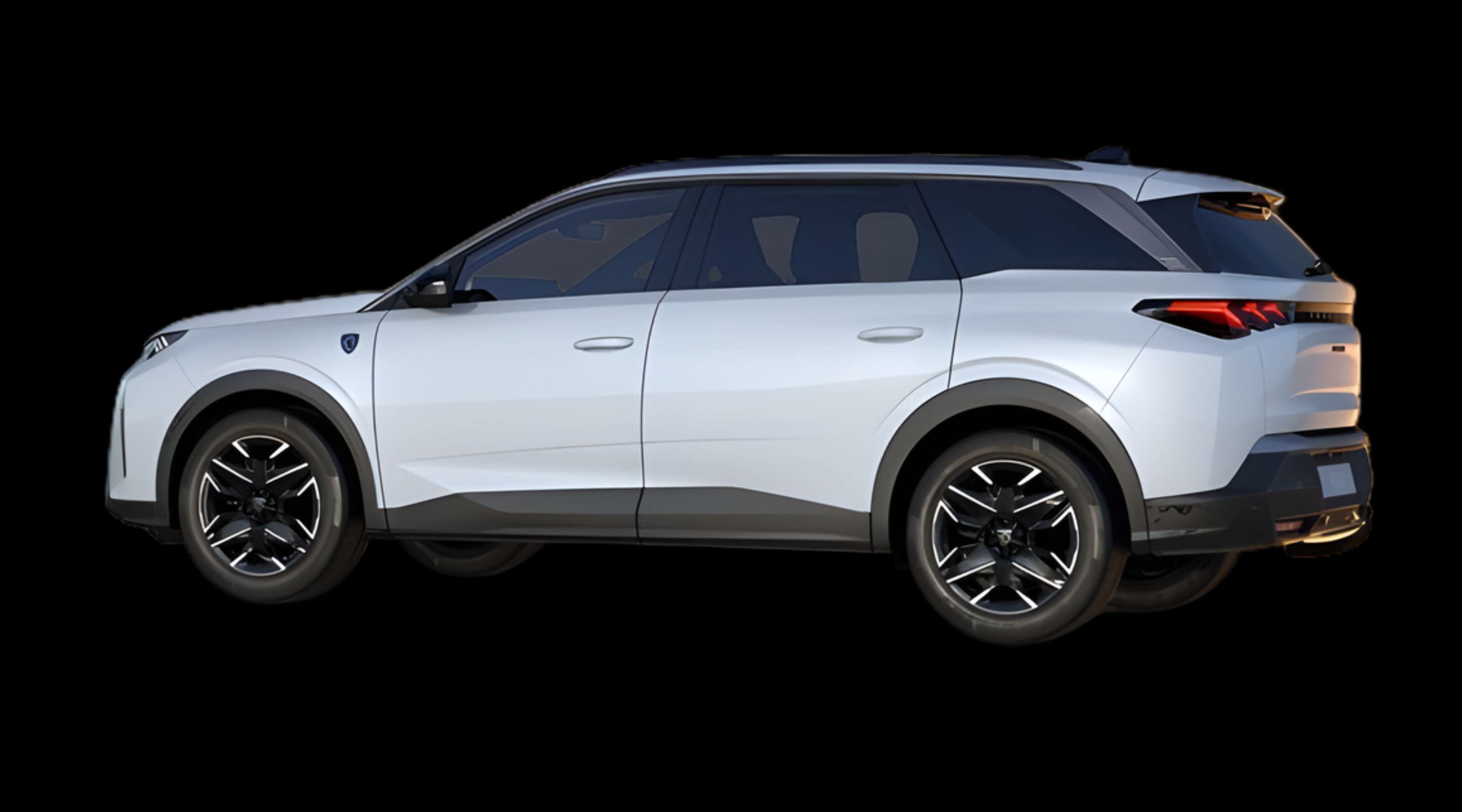 Seitenansicht eines Peugeot 5008