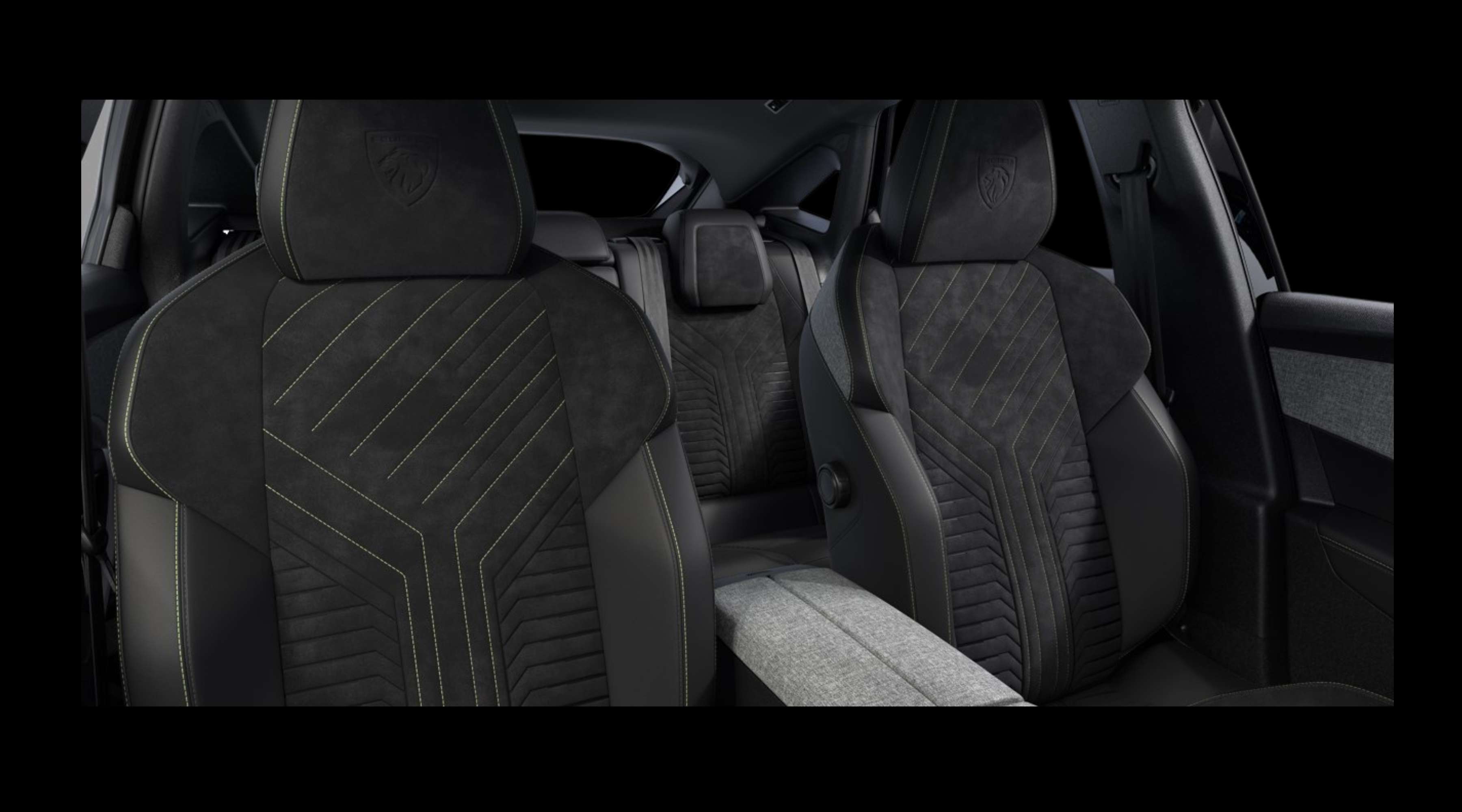 Vordersitze eines Peugeot 3008