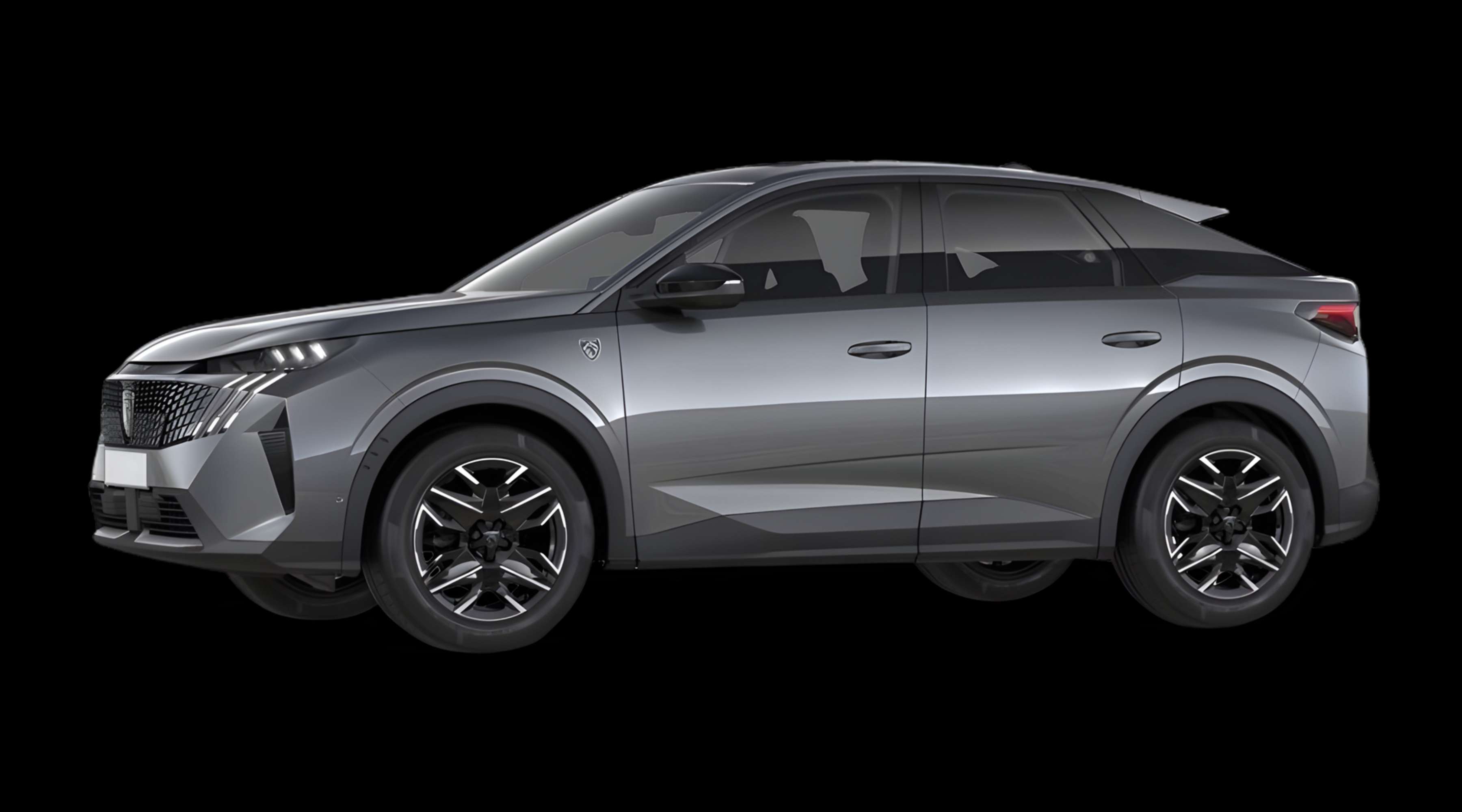 Seitenansicht eines Peugeot 3008