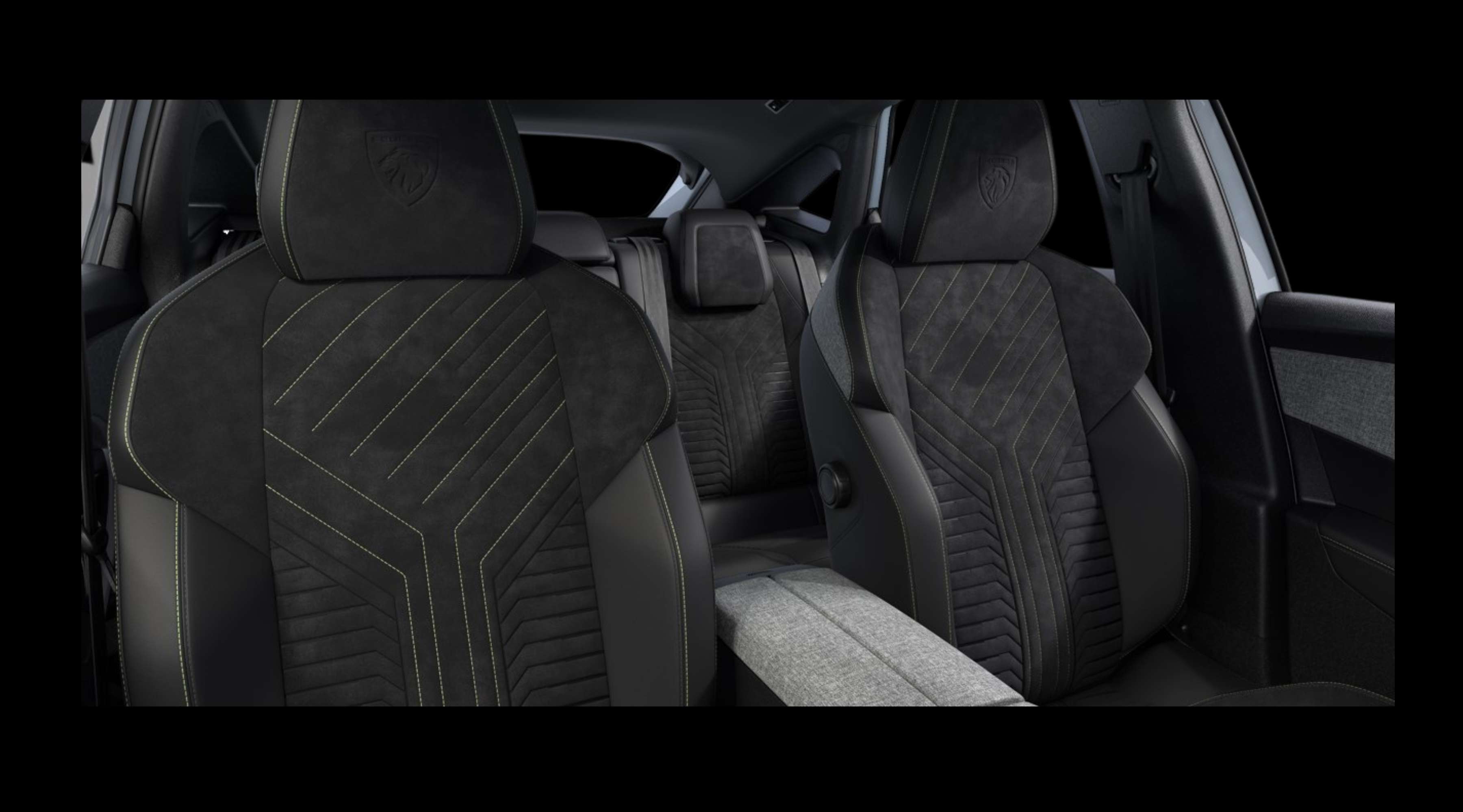 Vordersitze eines Peugeot 3008