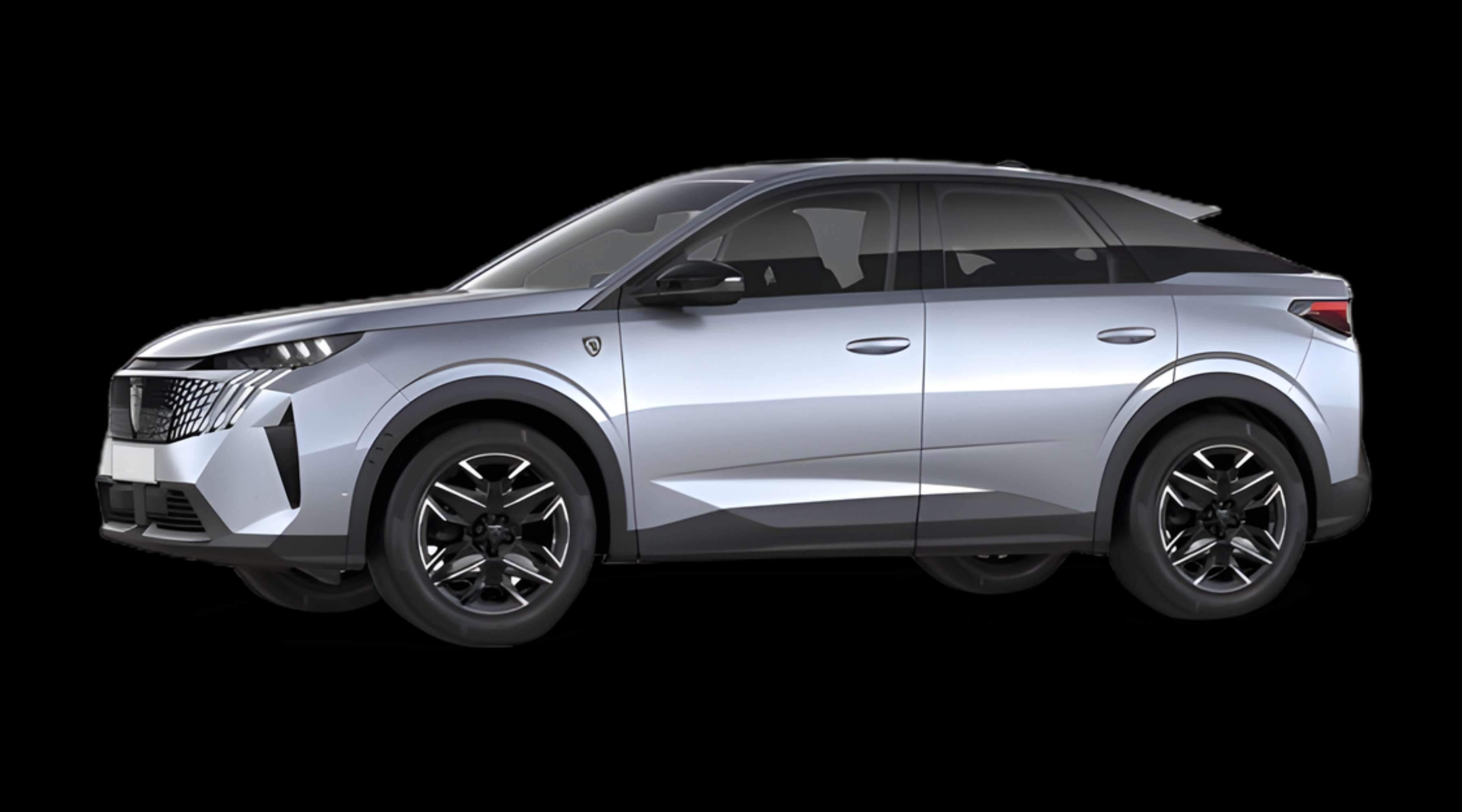 Seitenansicht eines Peugeot 3008