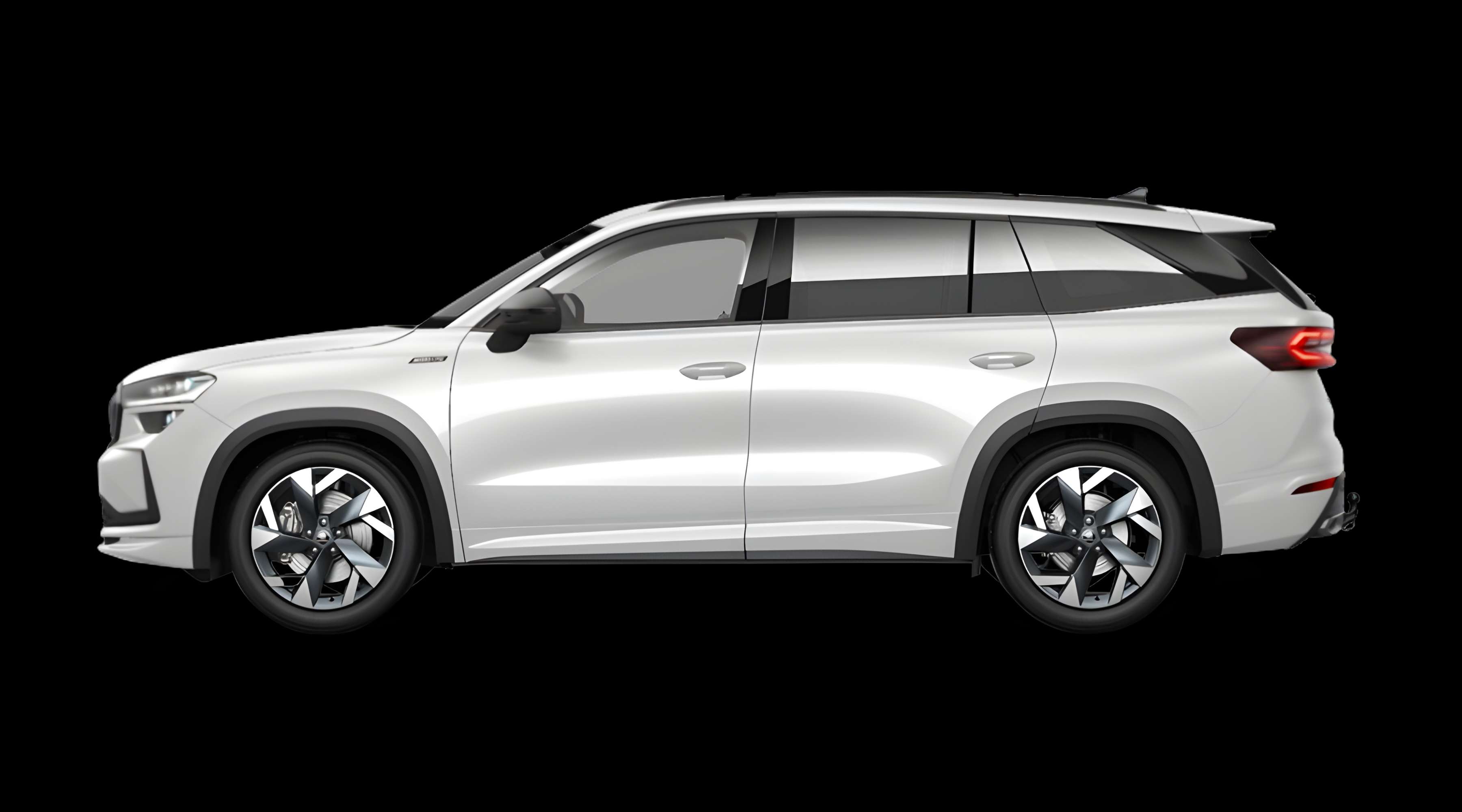 Seitenansicht eines Skoda Kodiaq