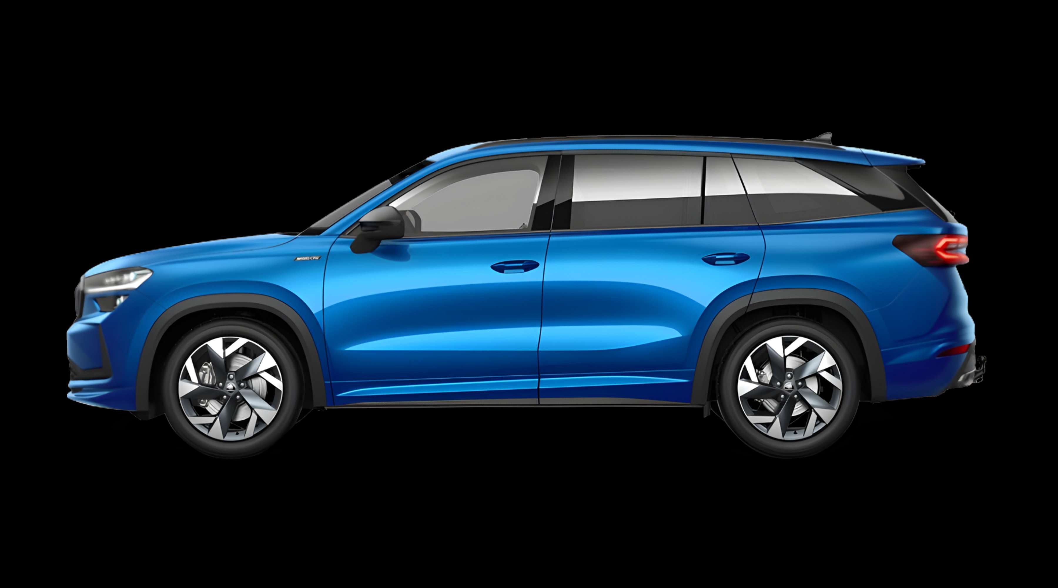 Seitenansicht eines Skoda Kodiaq