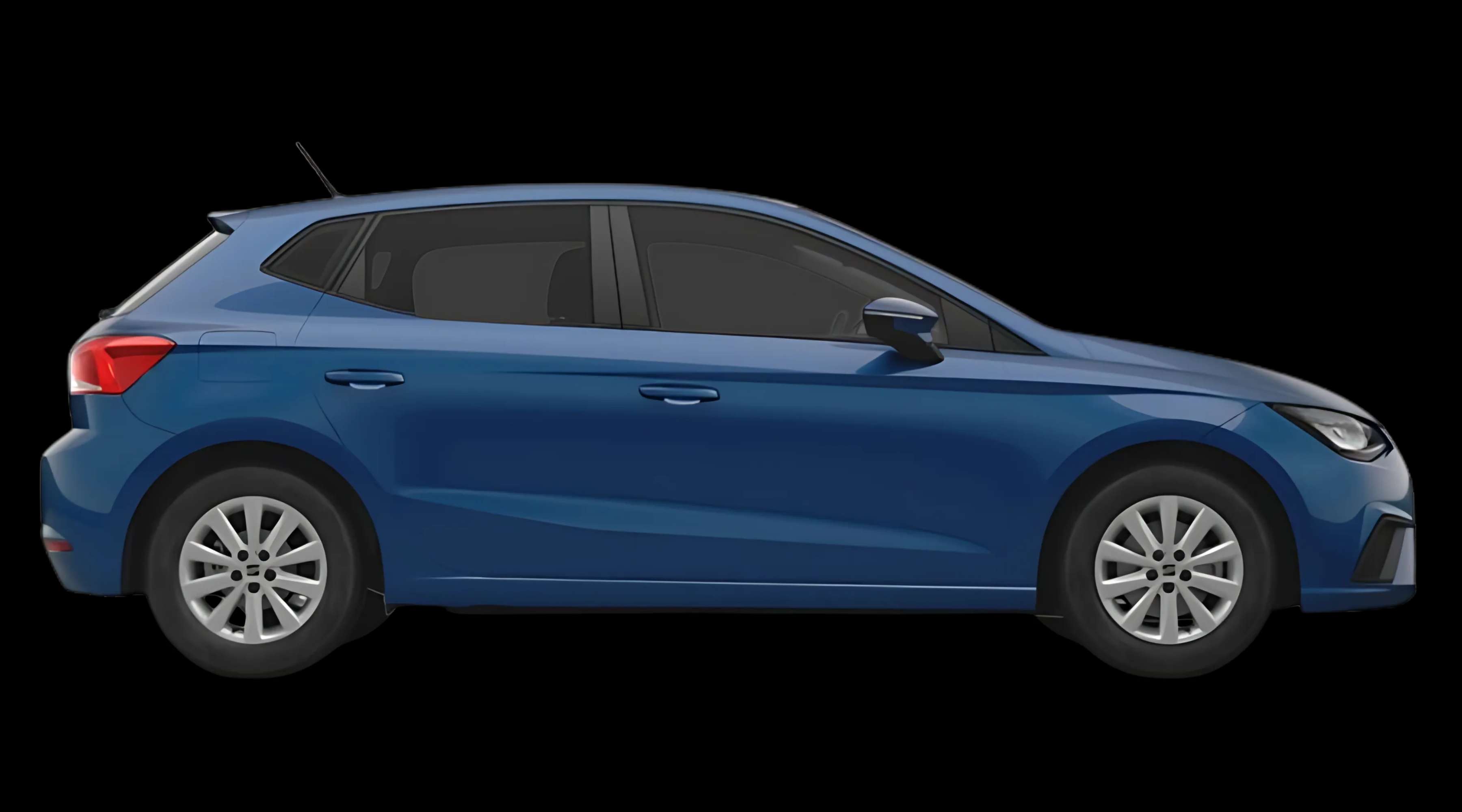 Seitenansicht eines SEAT Ibiza