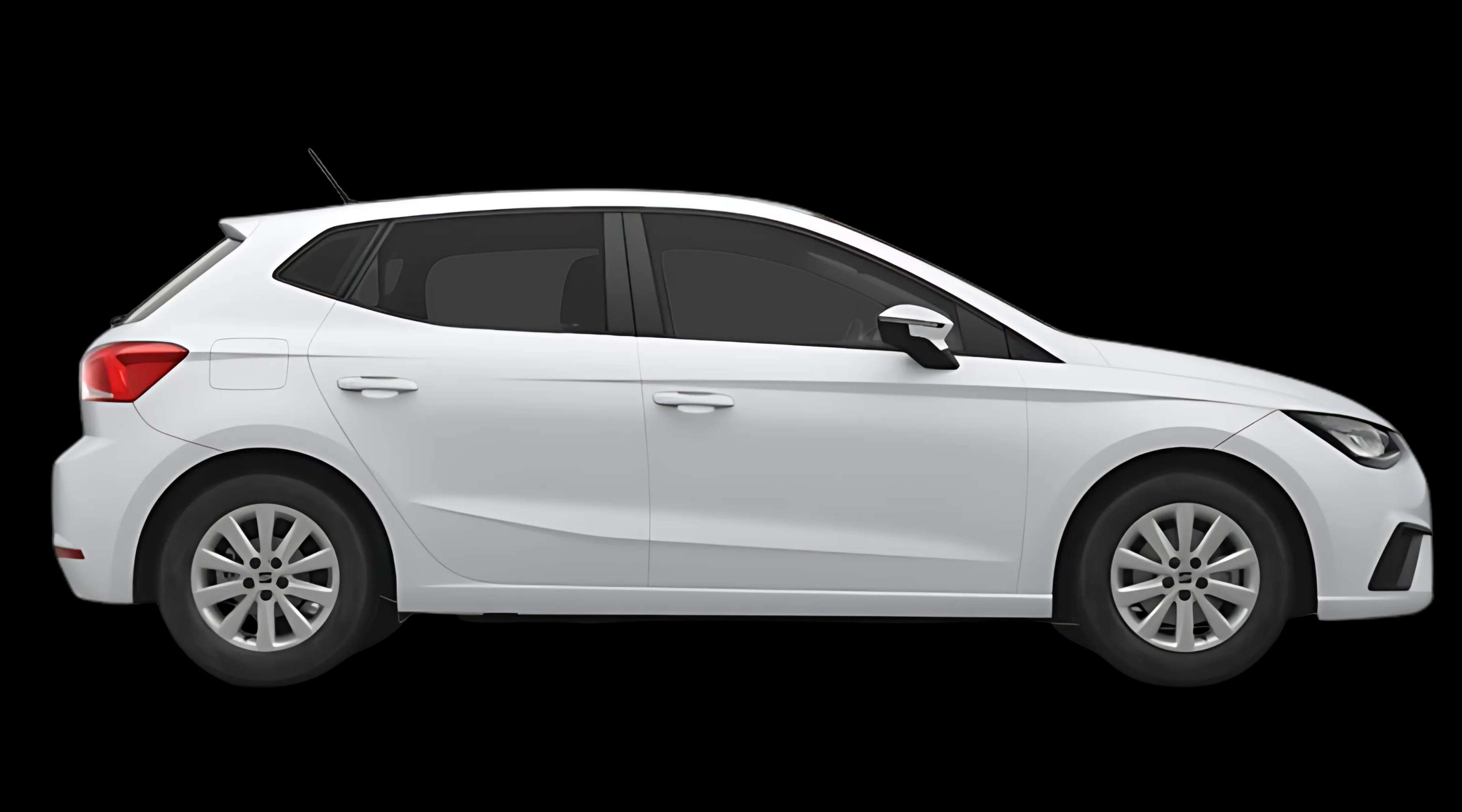 Seitenansicht eines SEAT Ibiza