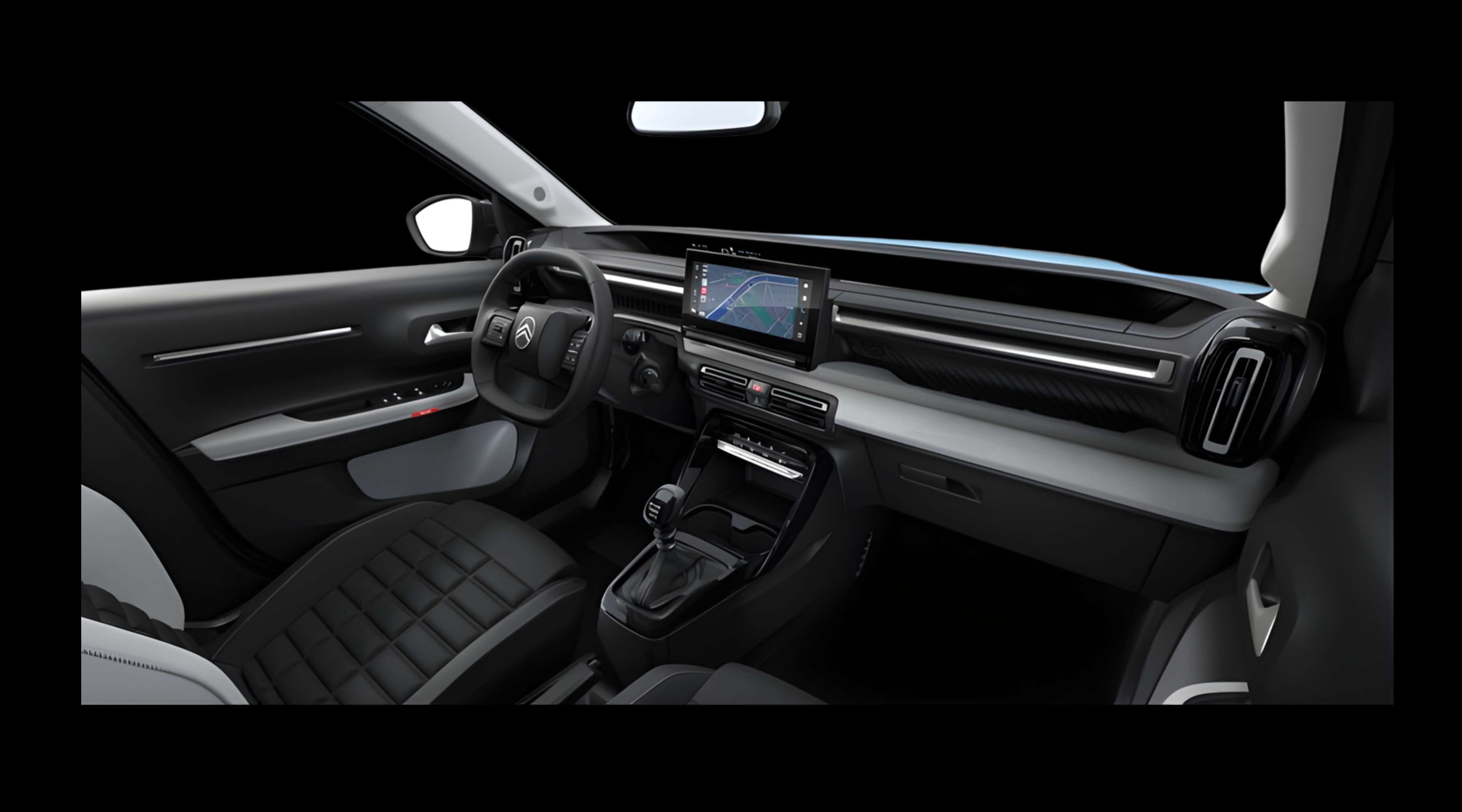 Vordersitze eines Citroën C3