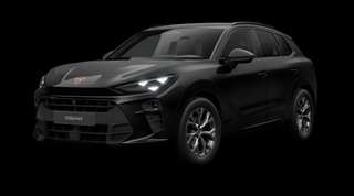 Schräge Frontansicht auf einen CUPRA Terramar , freigestellt