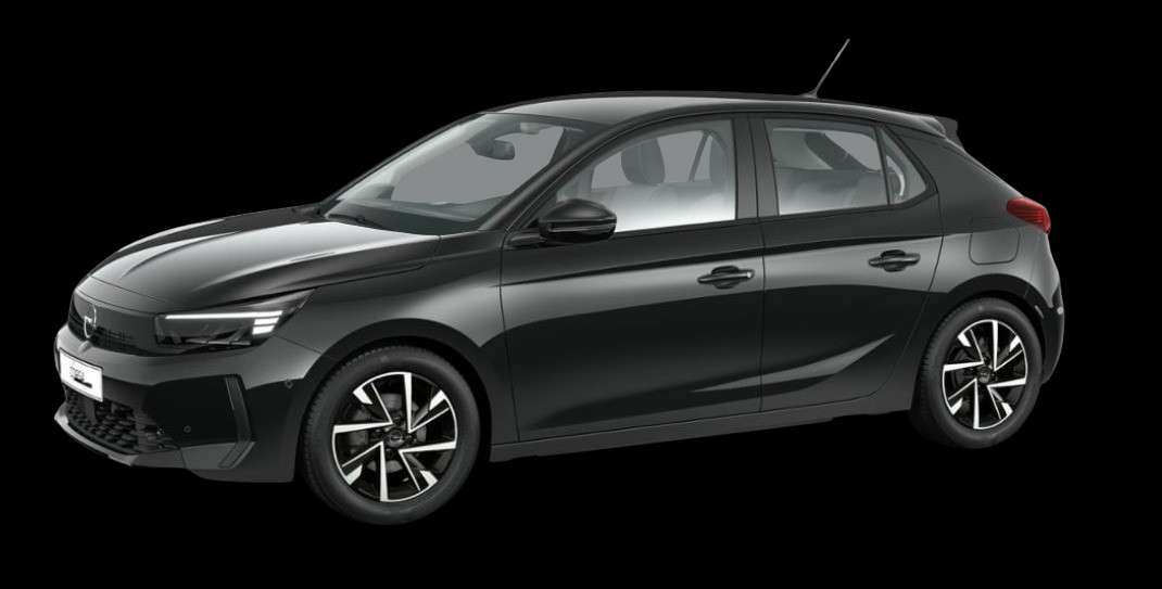 Seitenansicht eines Opel Corsa