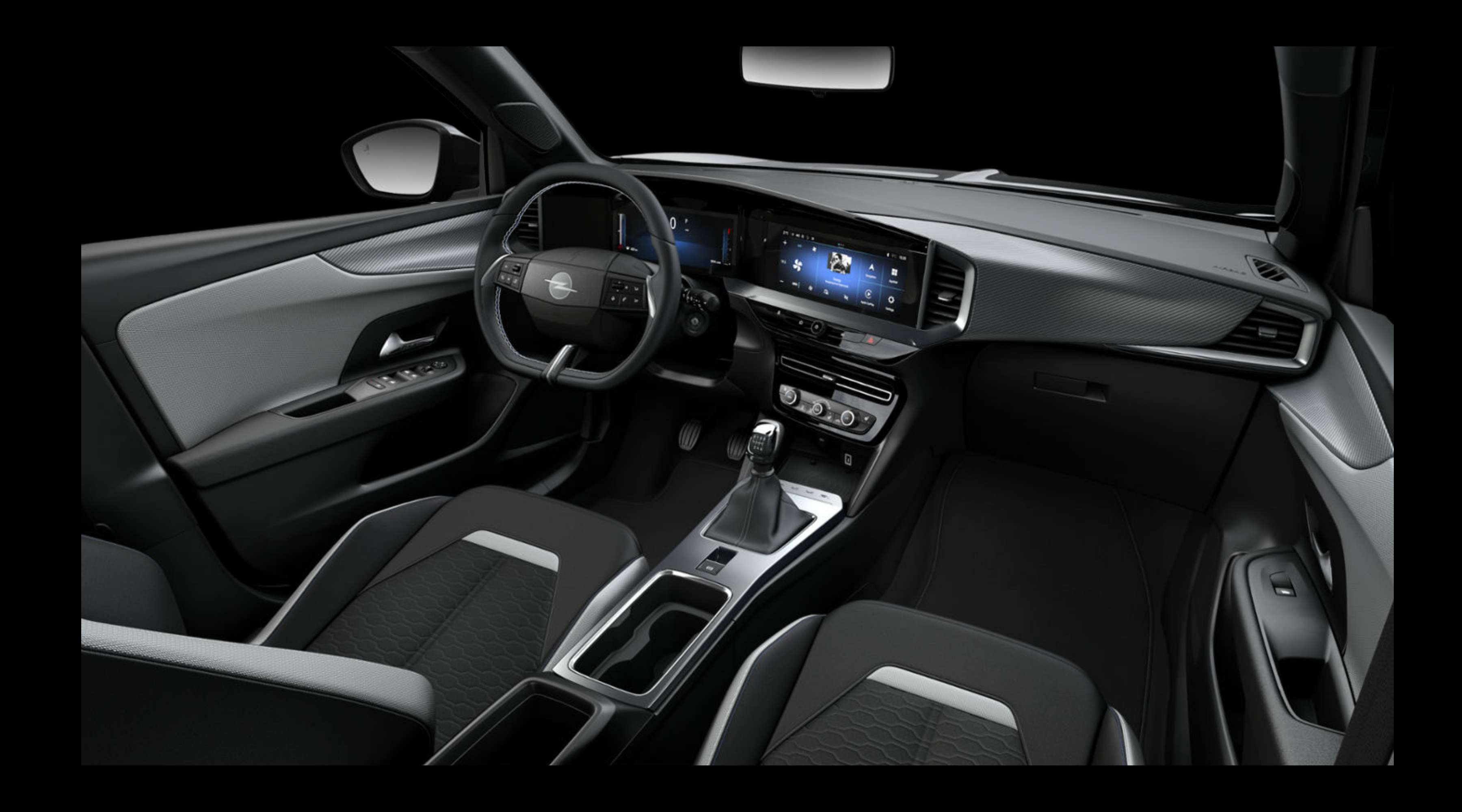 Armaturenbrett eines Opel Mokka