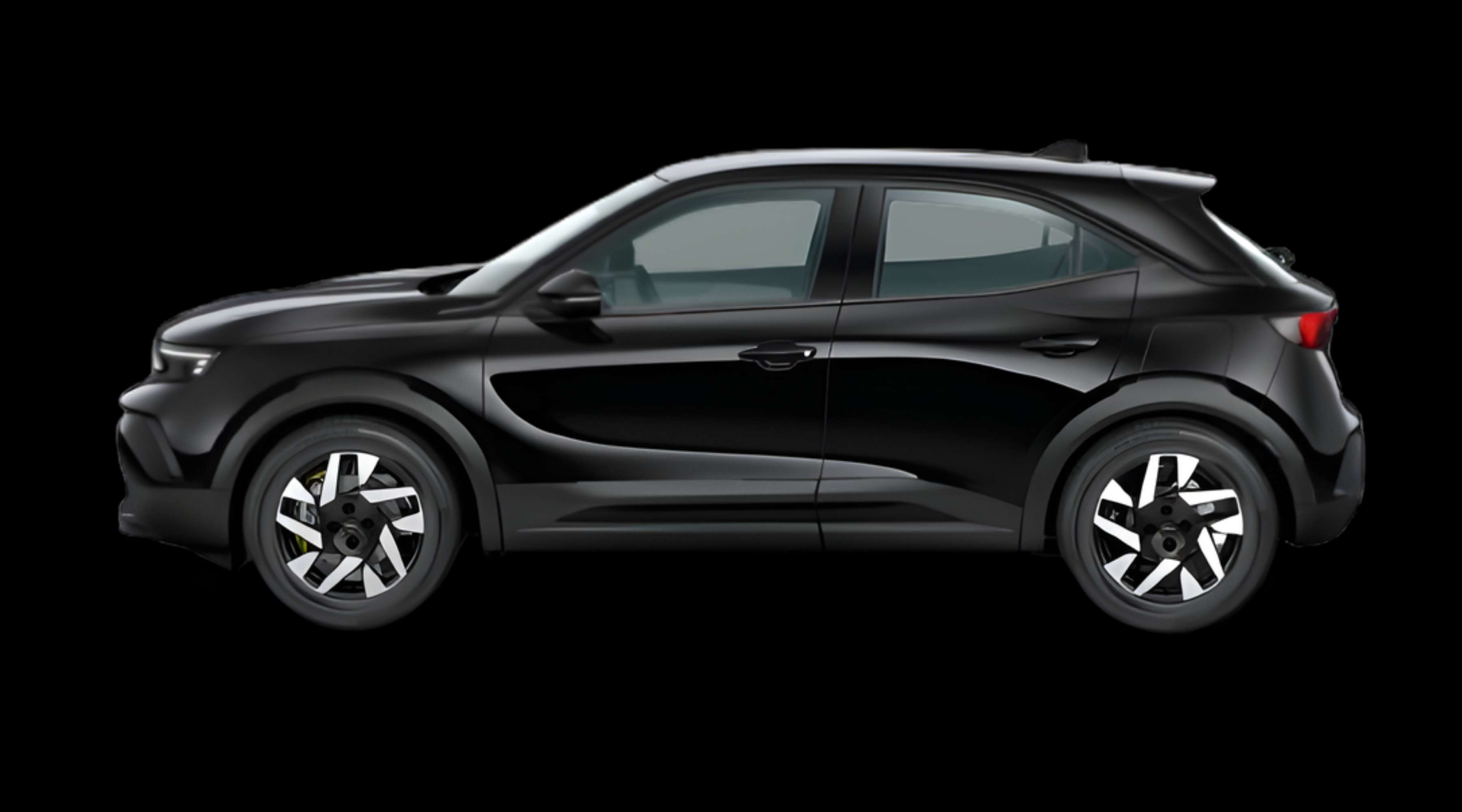 Seitenansicht eines Opel Mokka