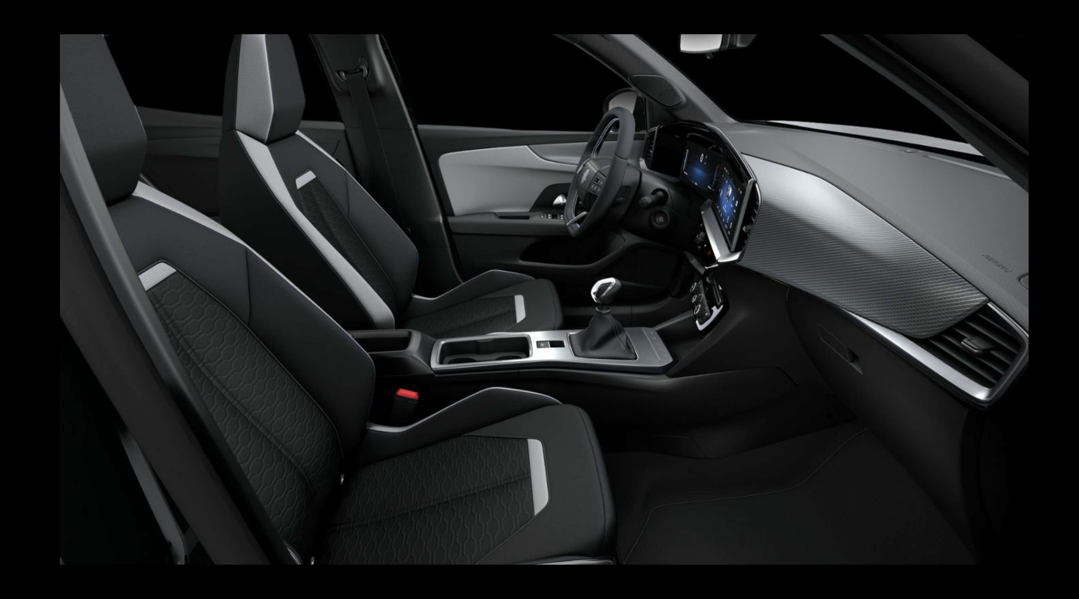 Vordersitze eines Opel Mokka