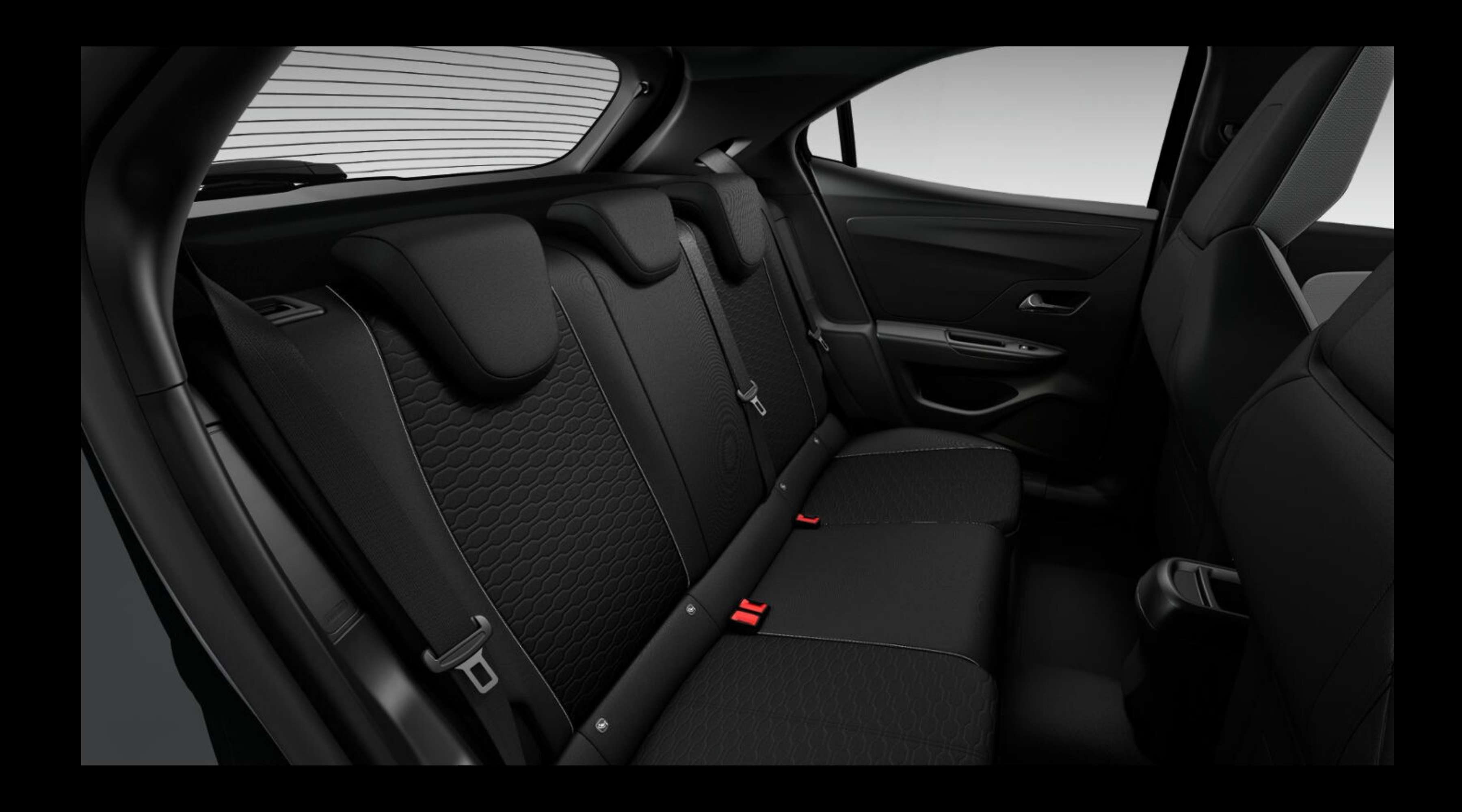 Rücksitzbank eines Opel Mokka