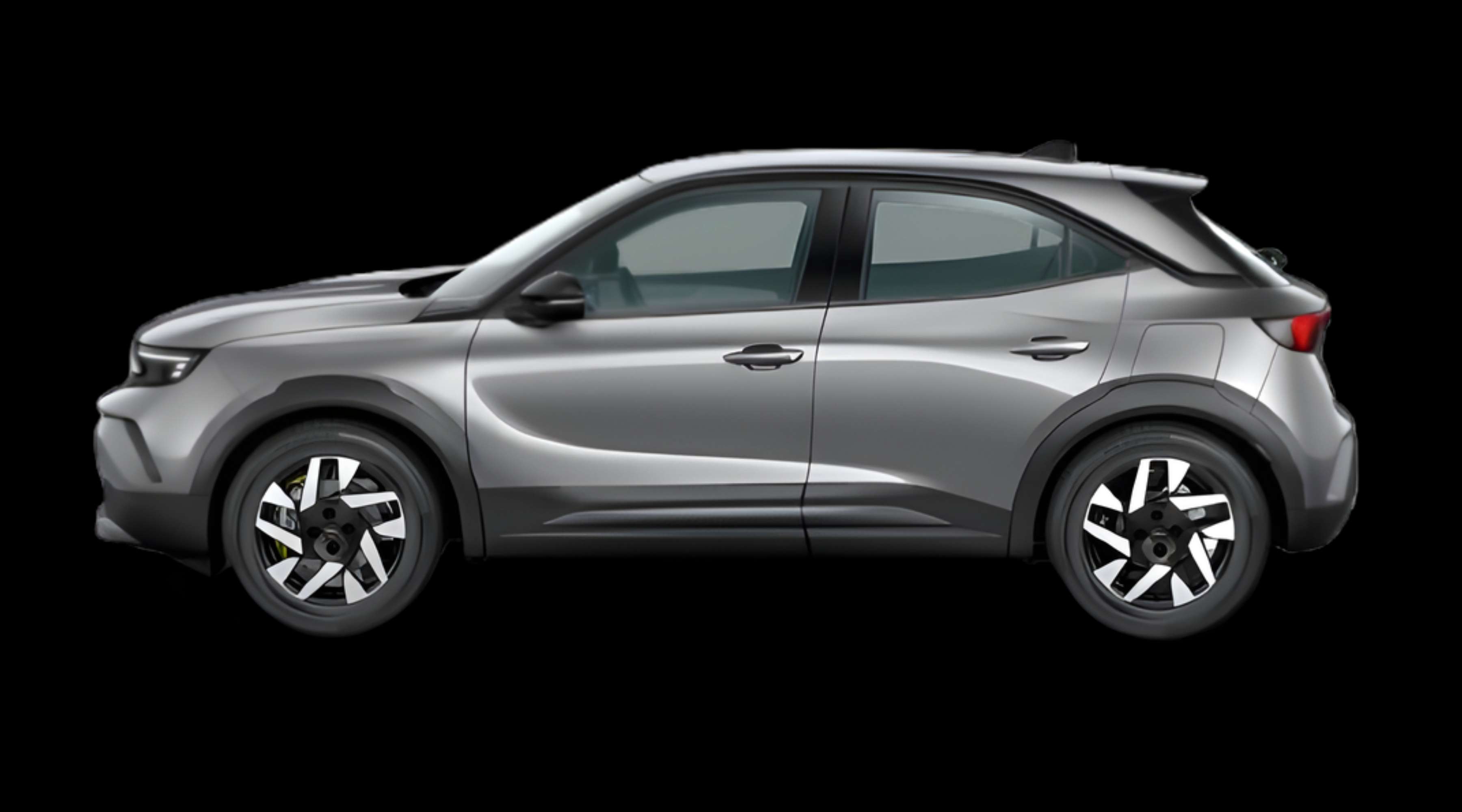 Seitenansicht eines Opel Mokka