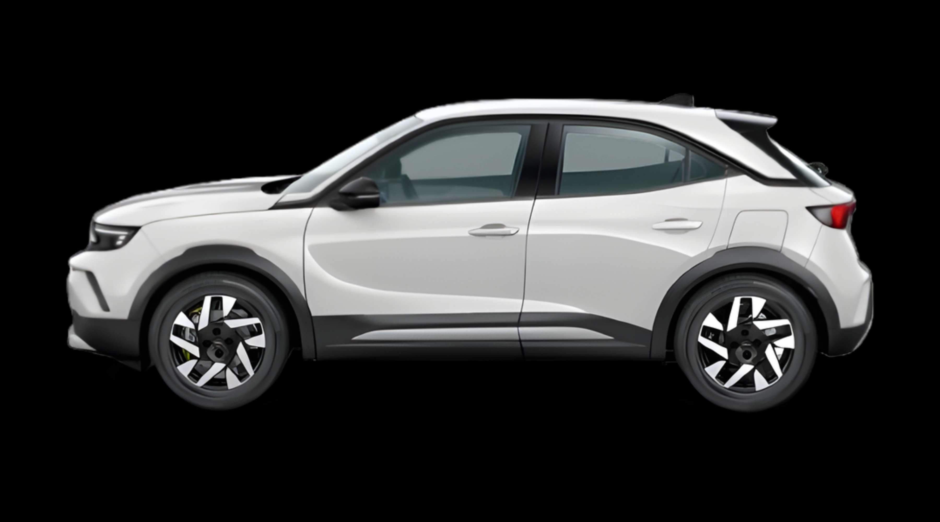 Seitenansicht eines Opel Mokka