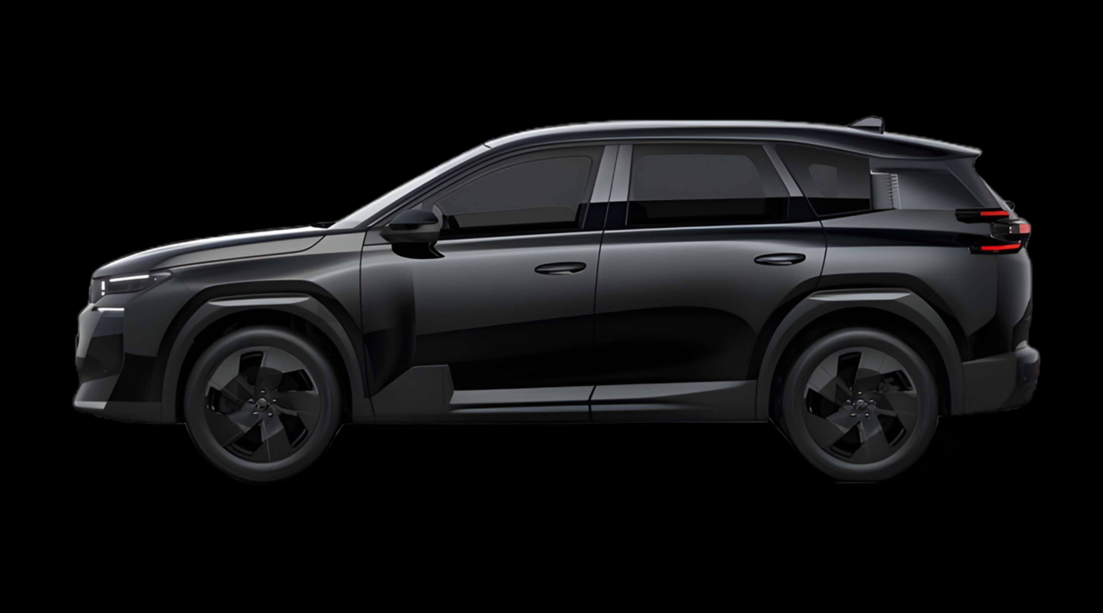 Seitenansicht eines Citroën C5 Aircross