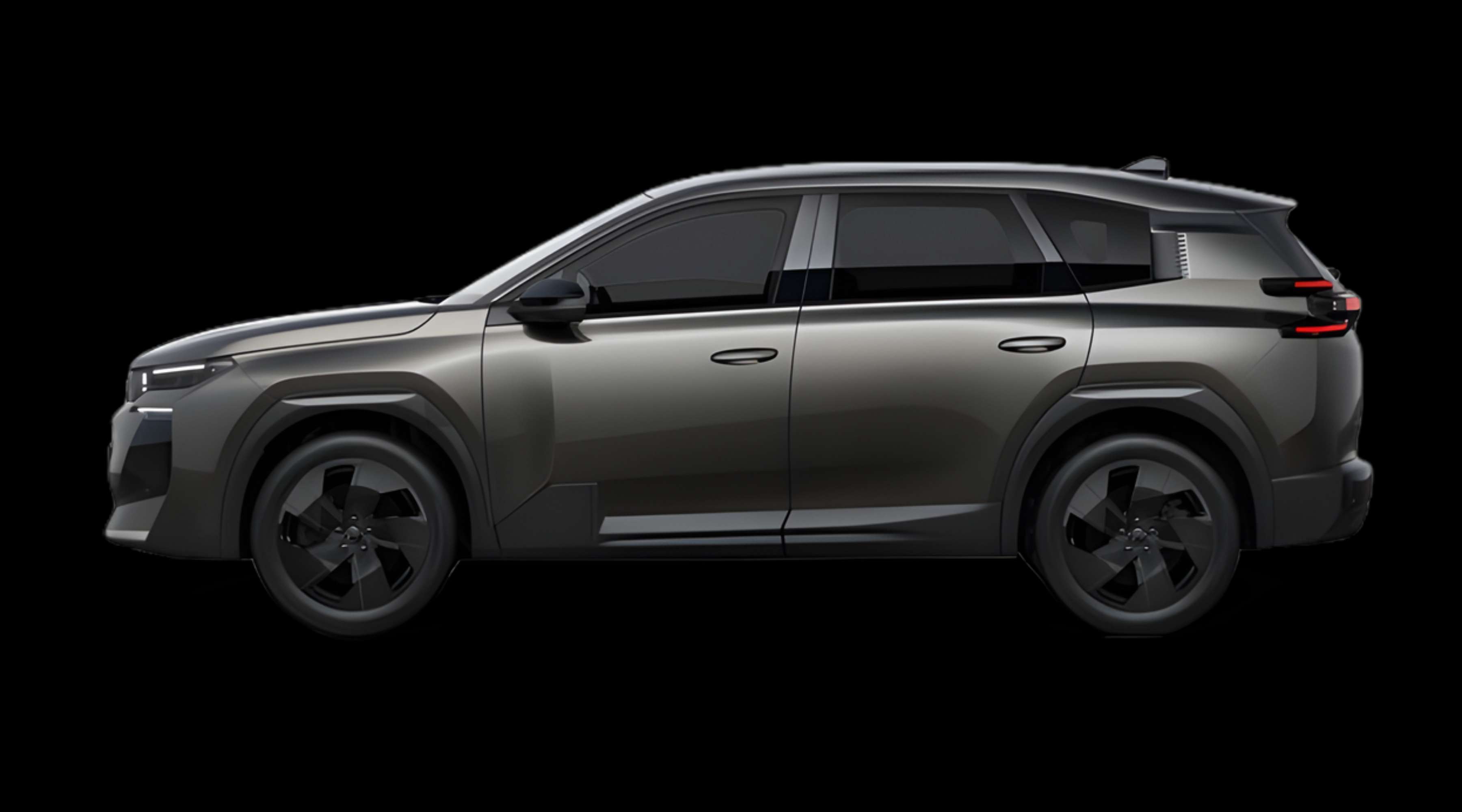 Seitenansicht eines Citroën C5 Aircross