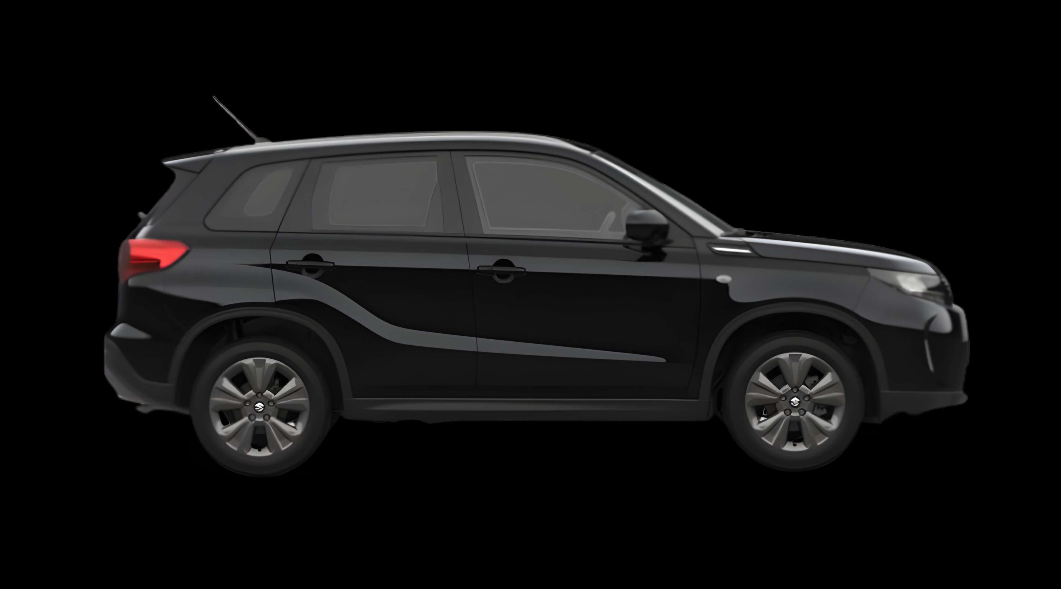 Seitenansicht eines Suzuki Vitara