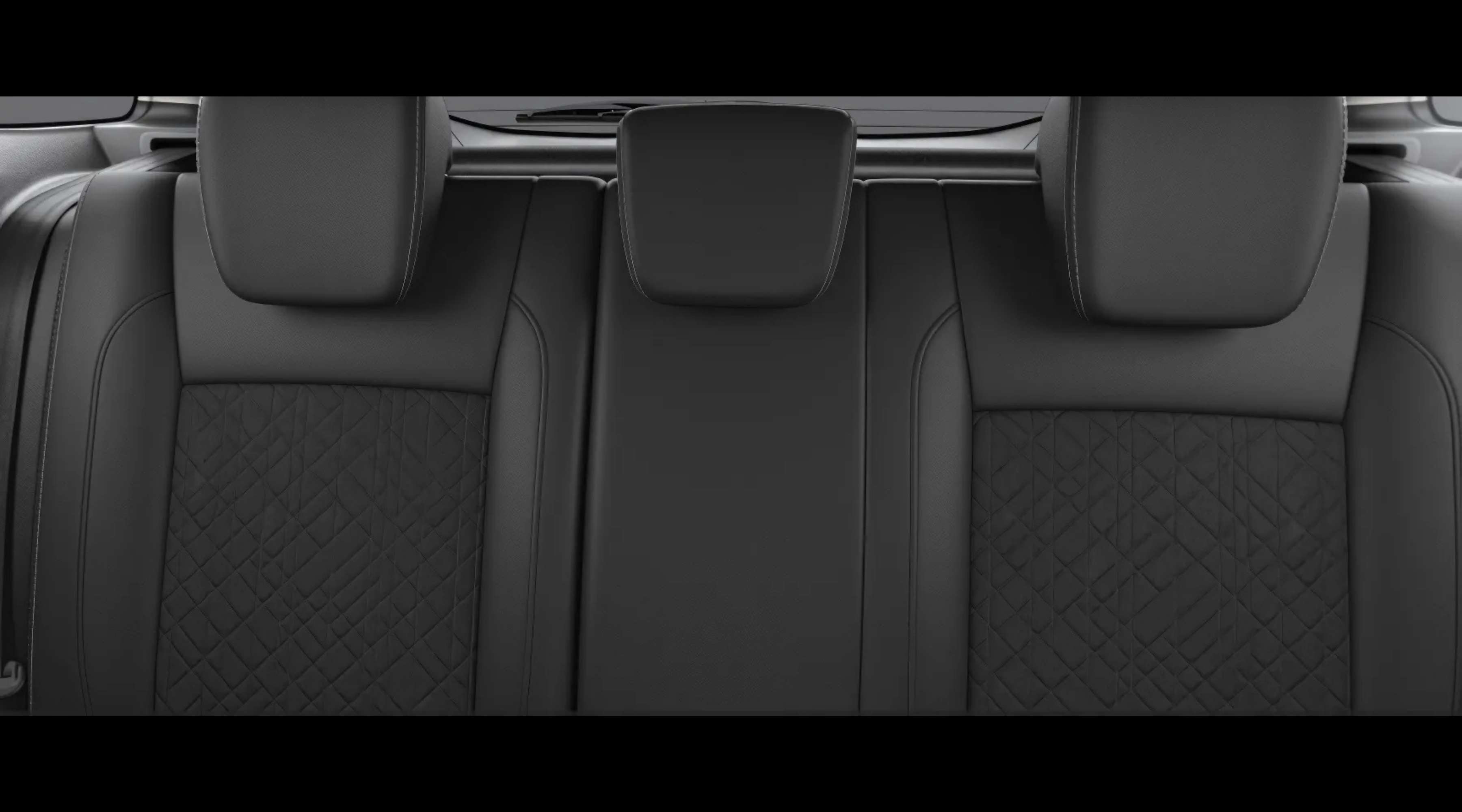 Rücksitzbank eines Suzuki Vitara