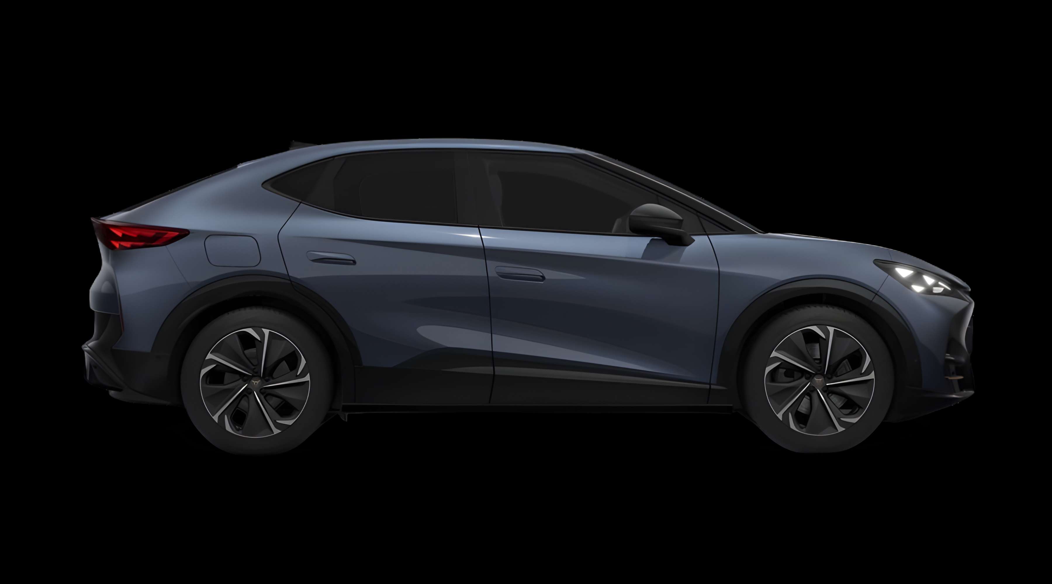 Seitenansicht eines CUPRA Tavascan