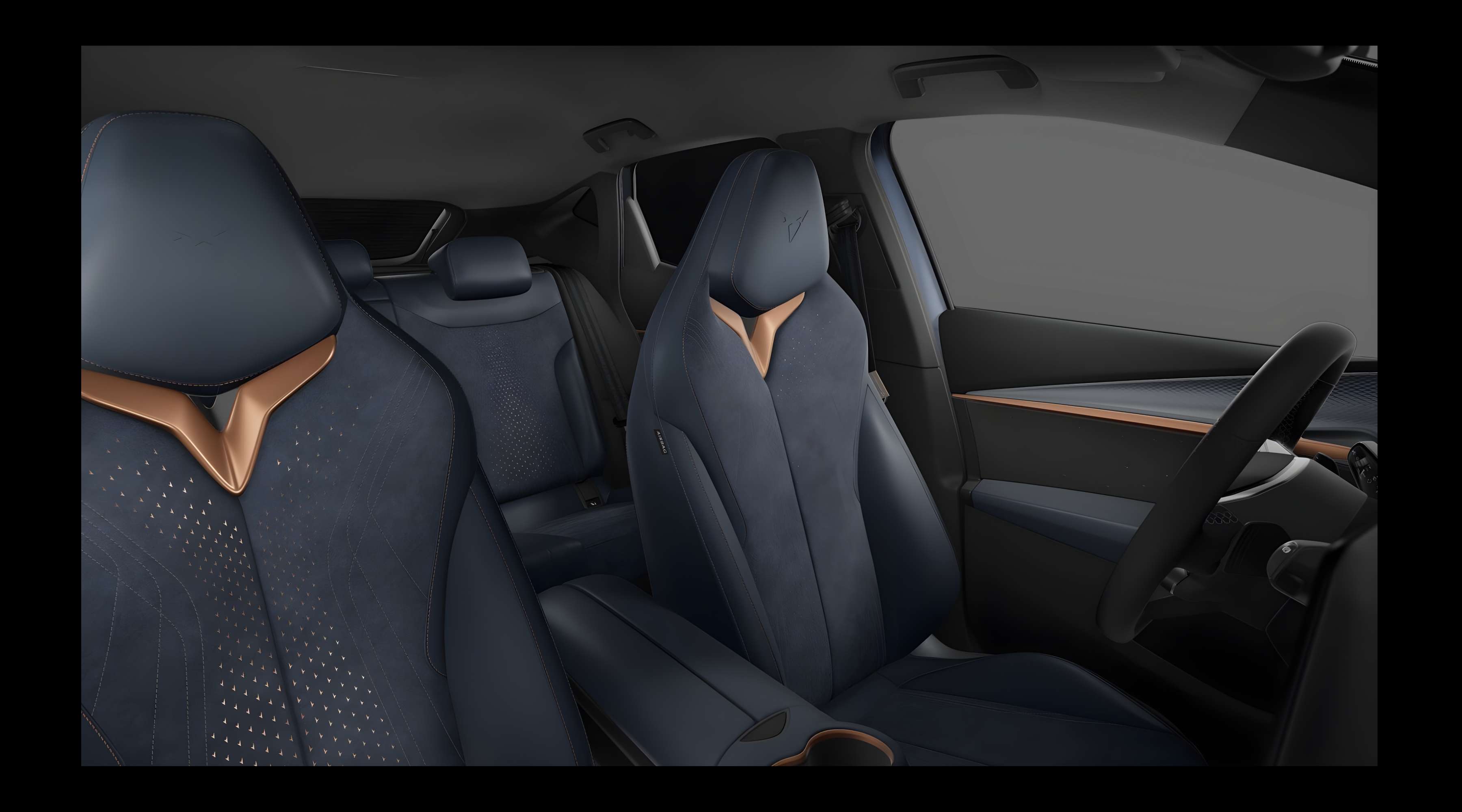 Vordersitze eines CUPRA Tavascan