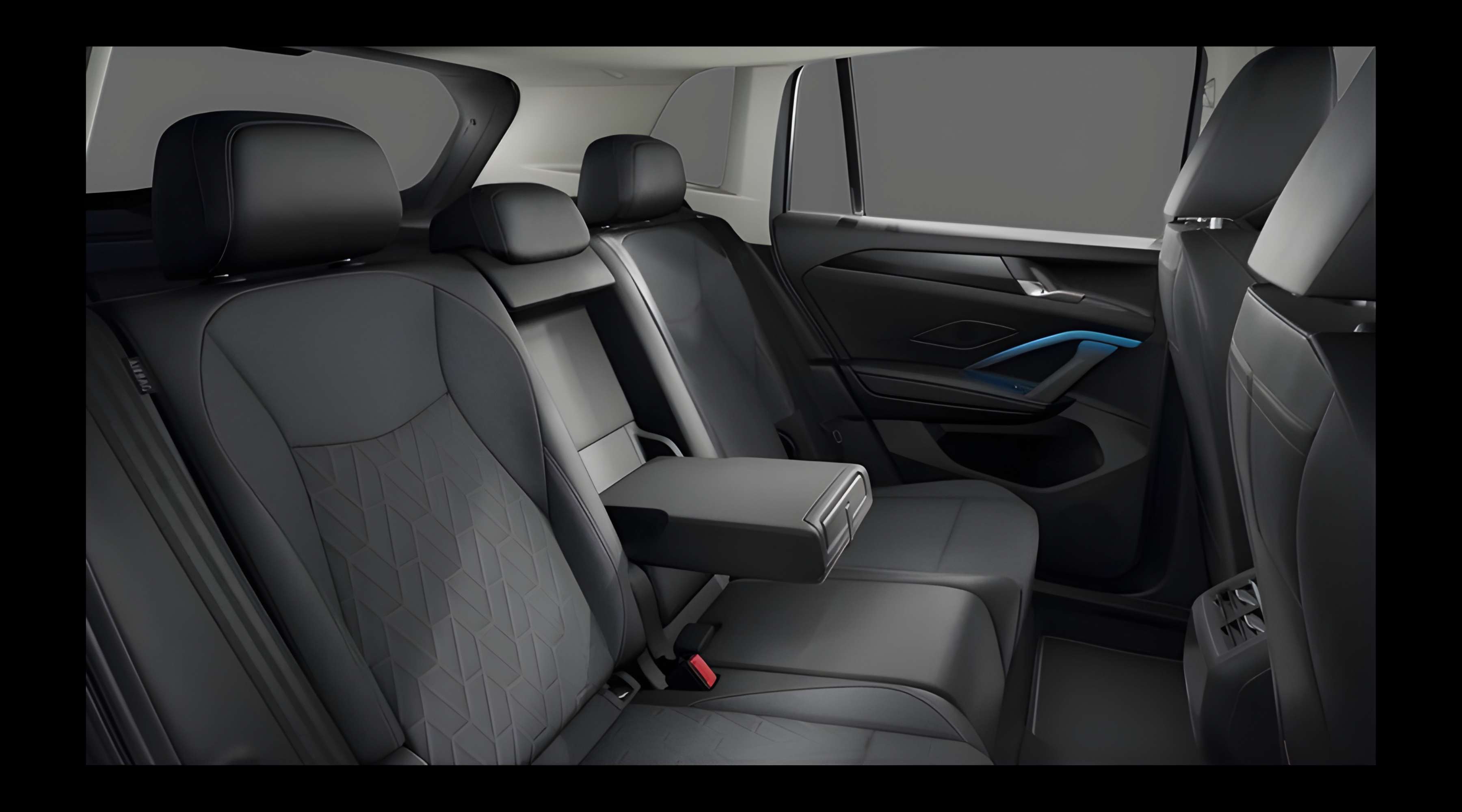 Rücksitzbank eines Volkswagen Tiguan