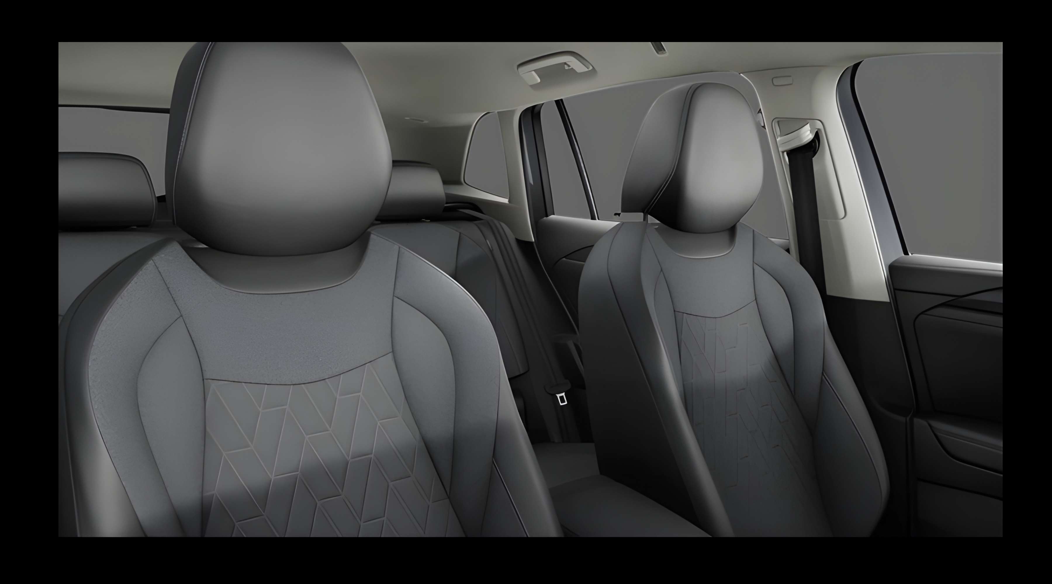 Vordersitze eines Volkswagen Tiguan