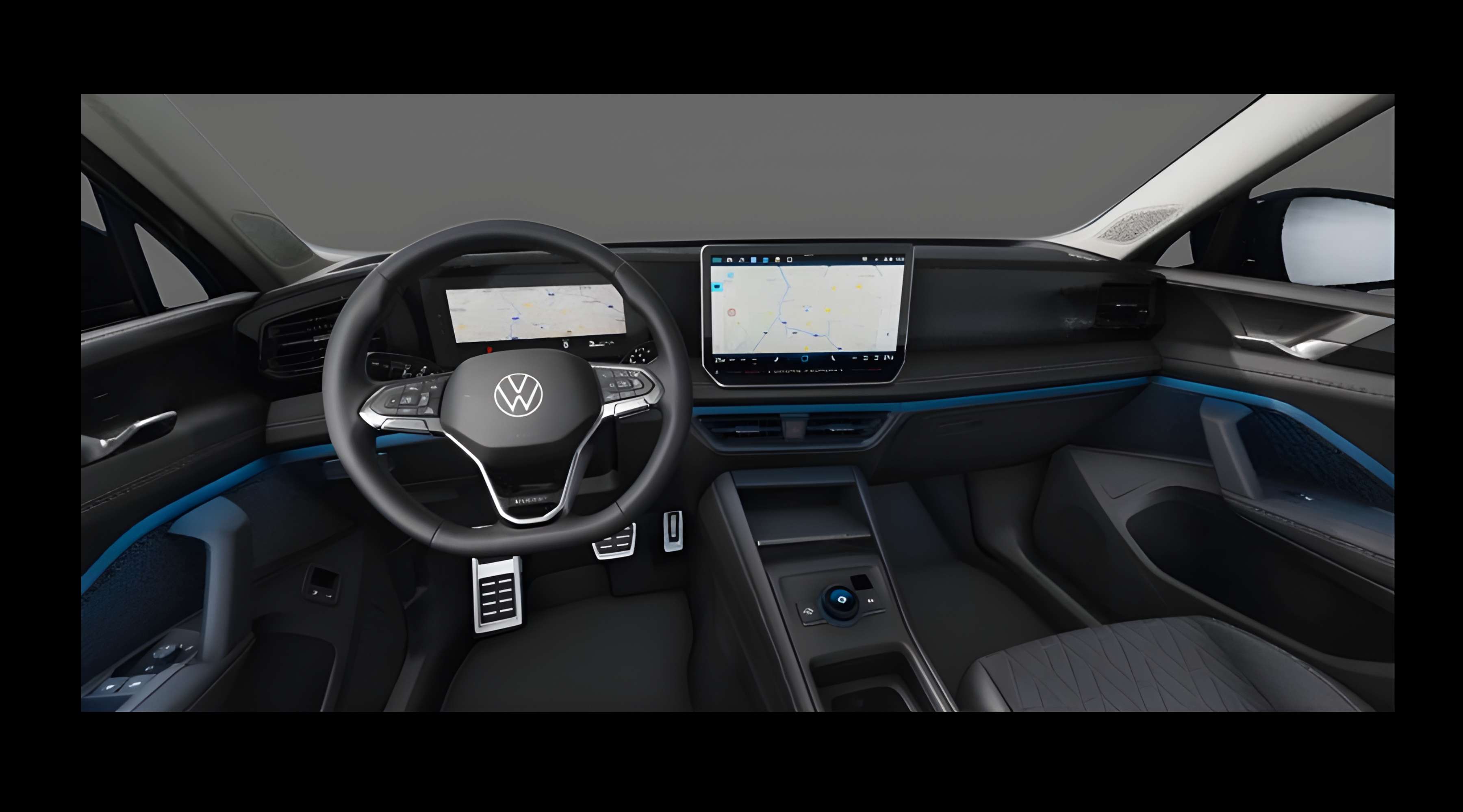 Armaturenbrett eines Volkswagen Tiguan