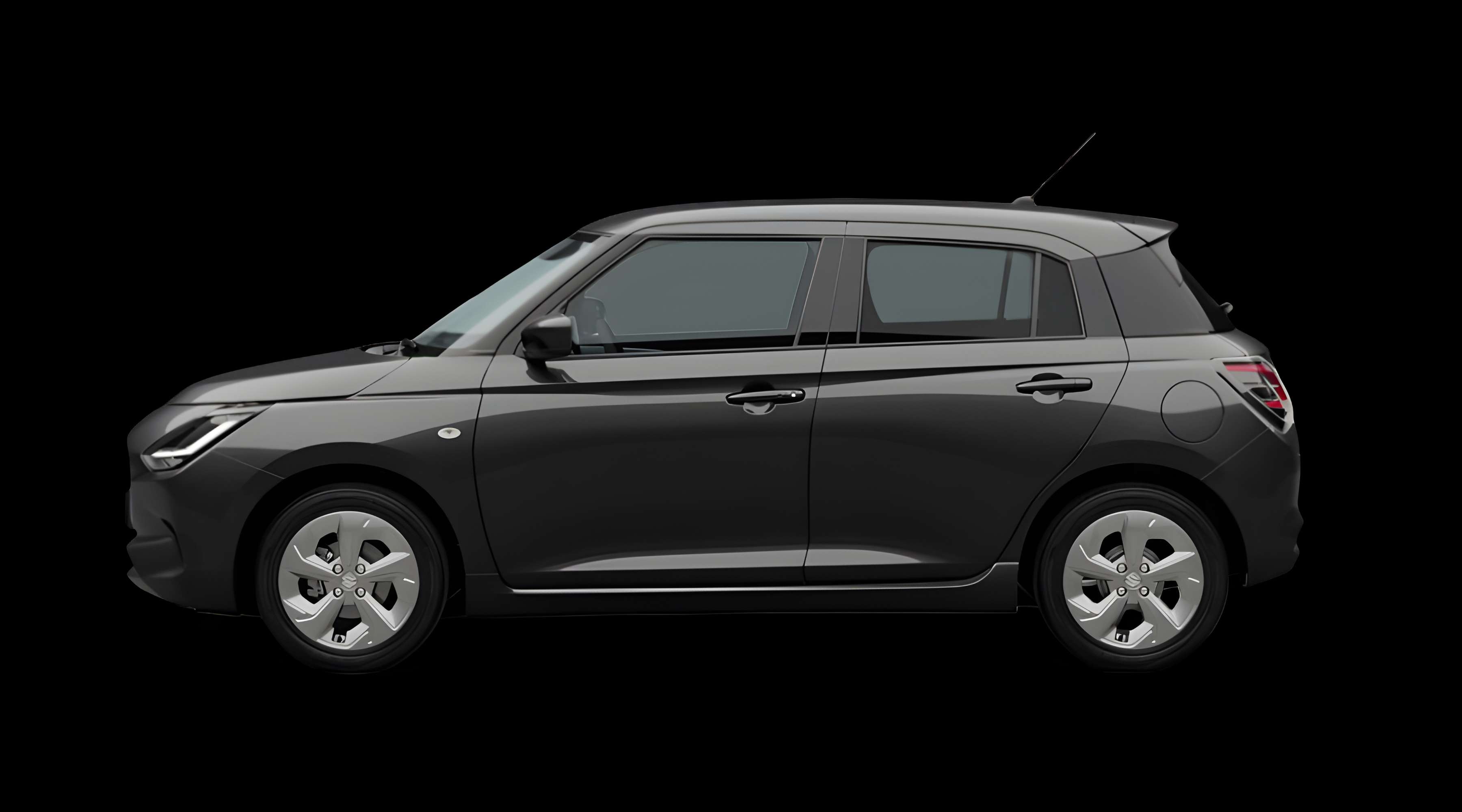 Seitenansicht eines Suzuki Swift