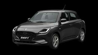 Schräge Frontansicht auf einen Suzuki Swift Comfort, freigestellt