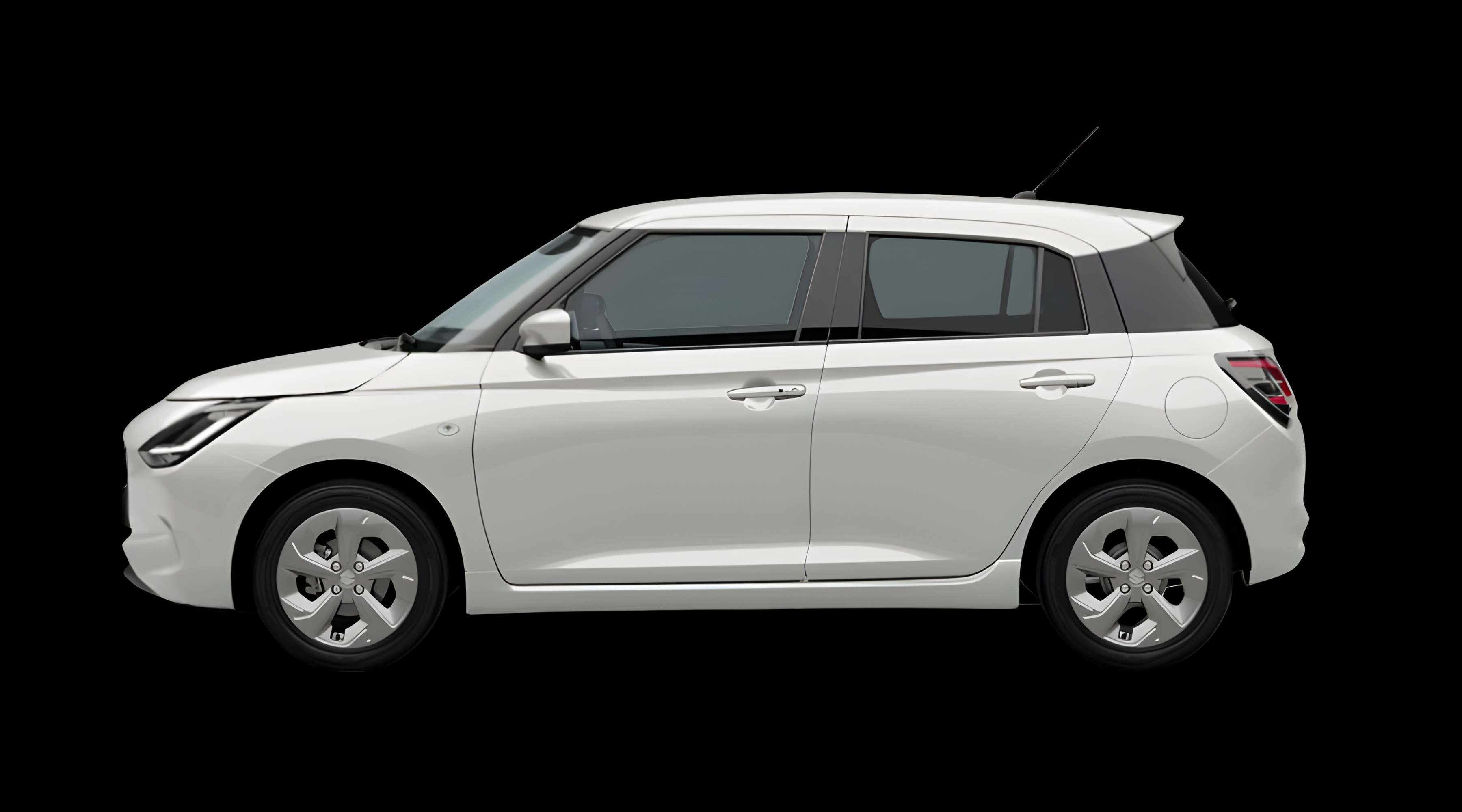Seitenansicht eines Suzuki Swift