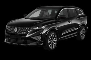 Schräge Frontansicht auf einen Renault Espace Techno, freigestellt