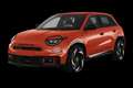 Schräge Frontansicht der Variante Shock Orange Metallic