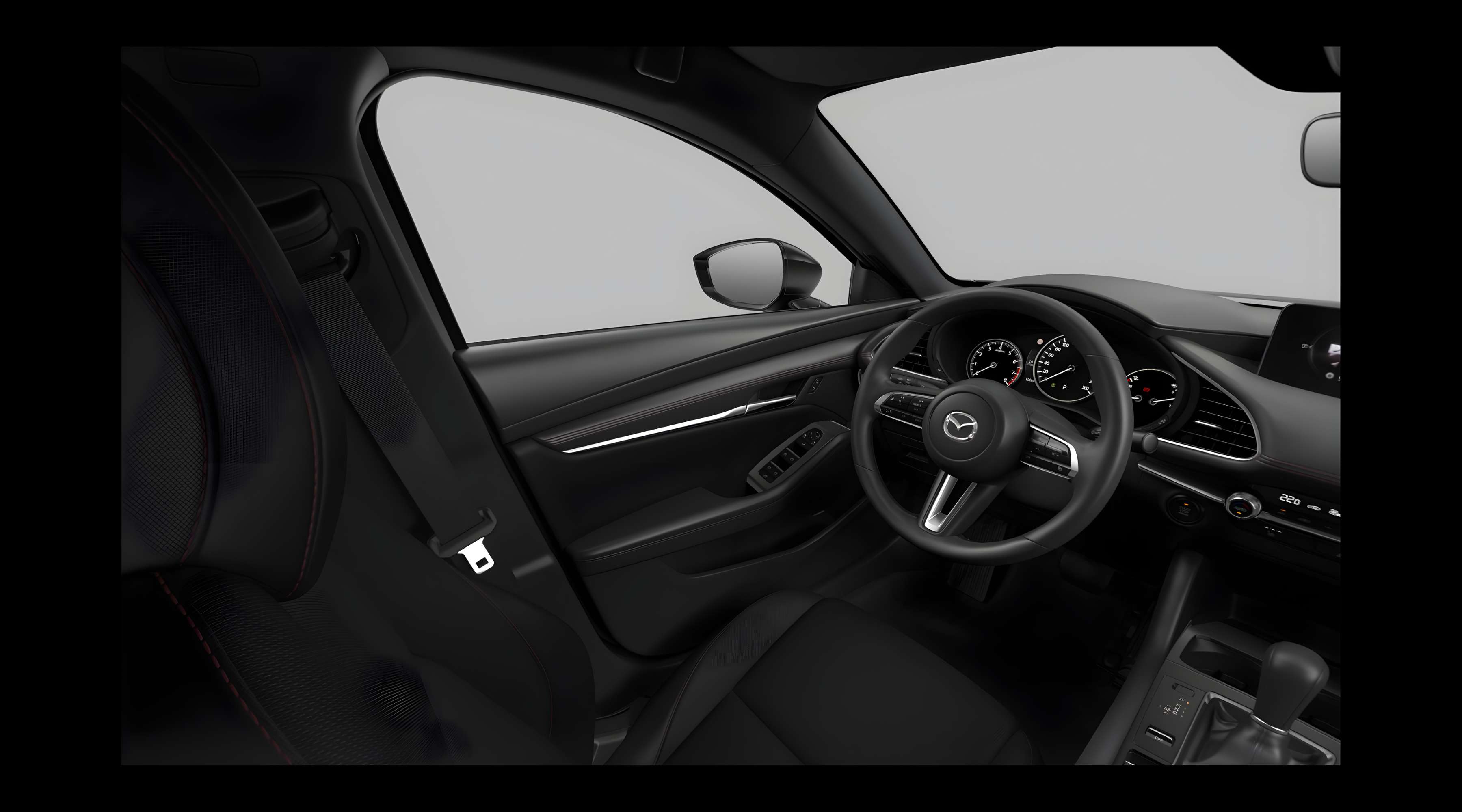 Vordersitze eines Mazda Mazda3